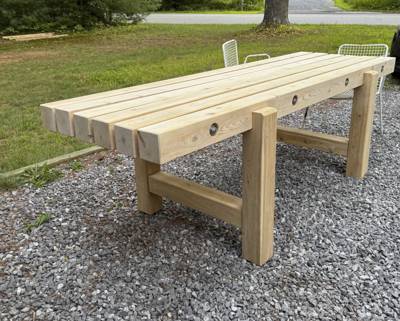 Northern White Cedar Modern Picnic Table.png