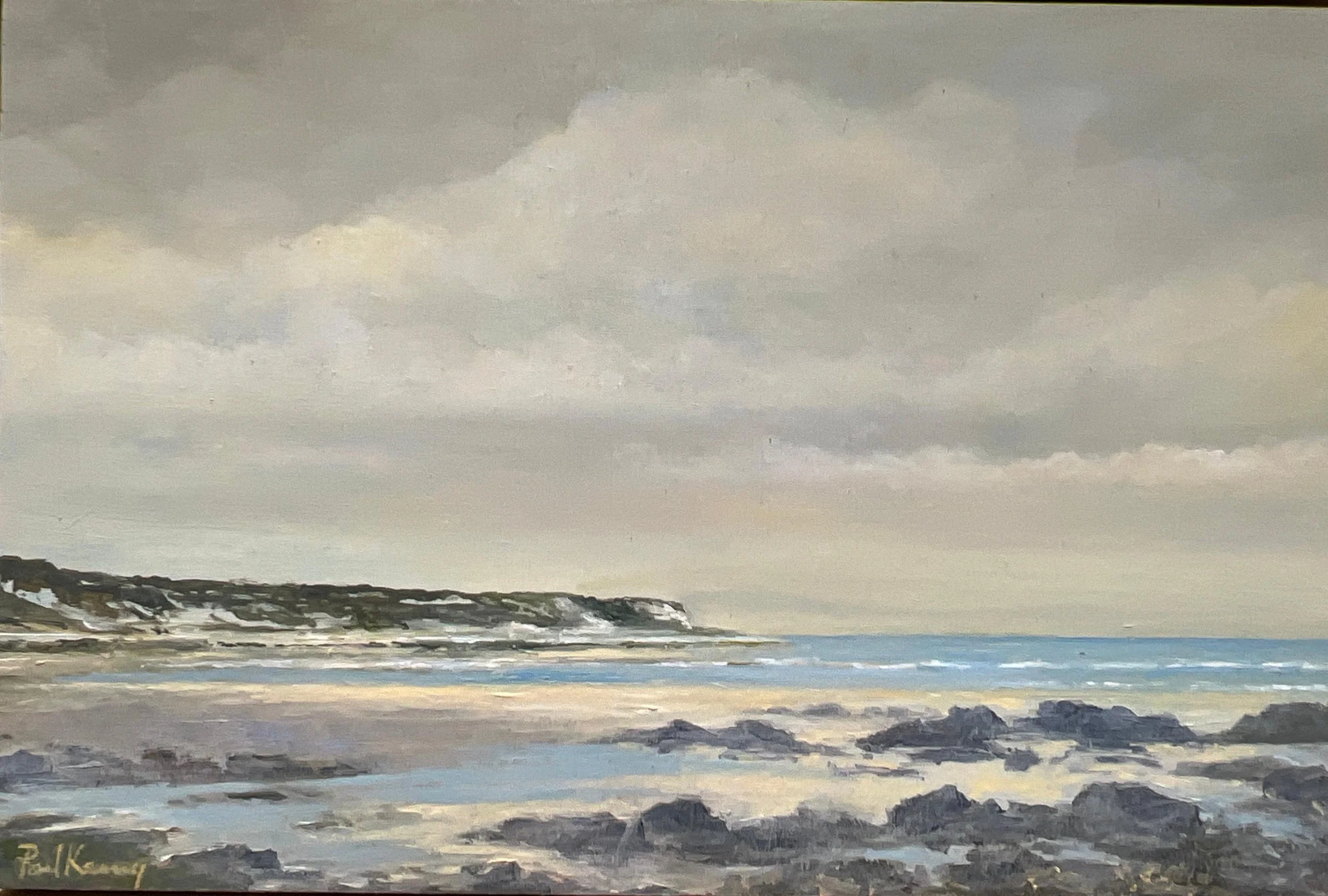 View from the Warren, Folkestone (Oil)