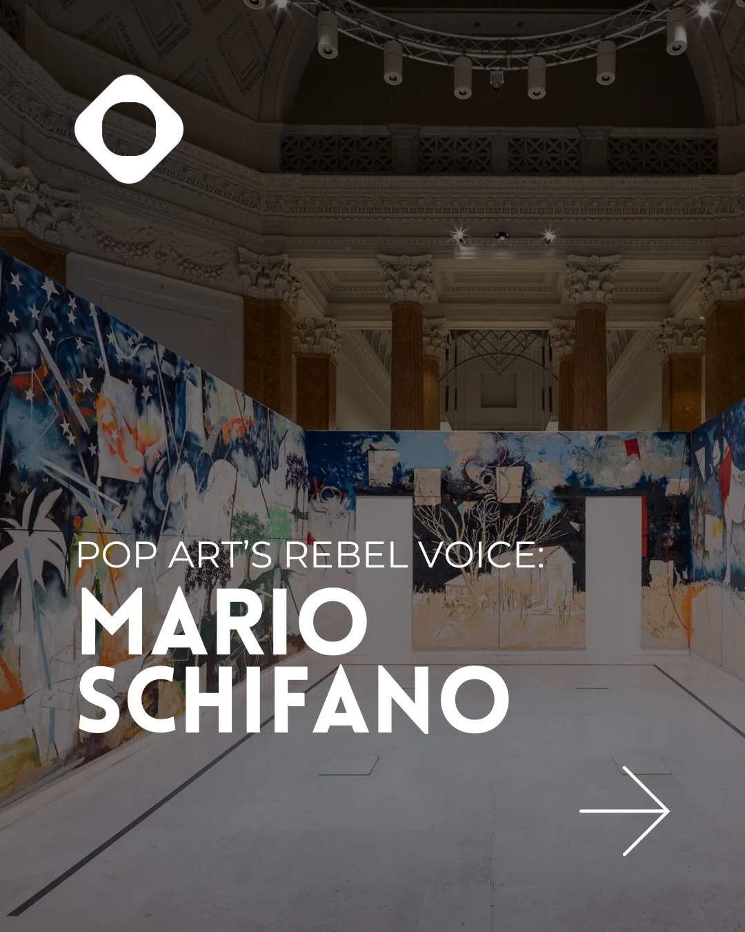 What lies behind the name Mario Schifano?

Often celebrated as one of the leading figures of Italian Pop Art, Schifano was far more than a painter of contemporary imagery. His work moved fluidly between painting, photography, film, text, and televisi