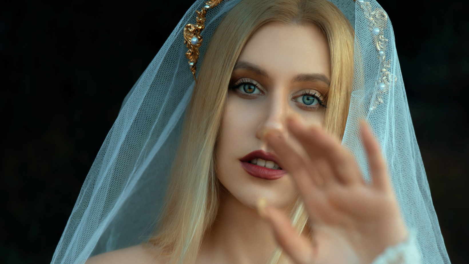 Beautiful Lady Daydreaming