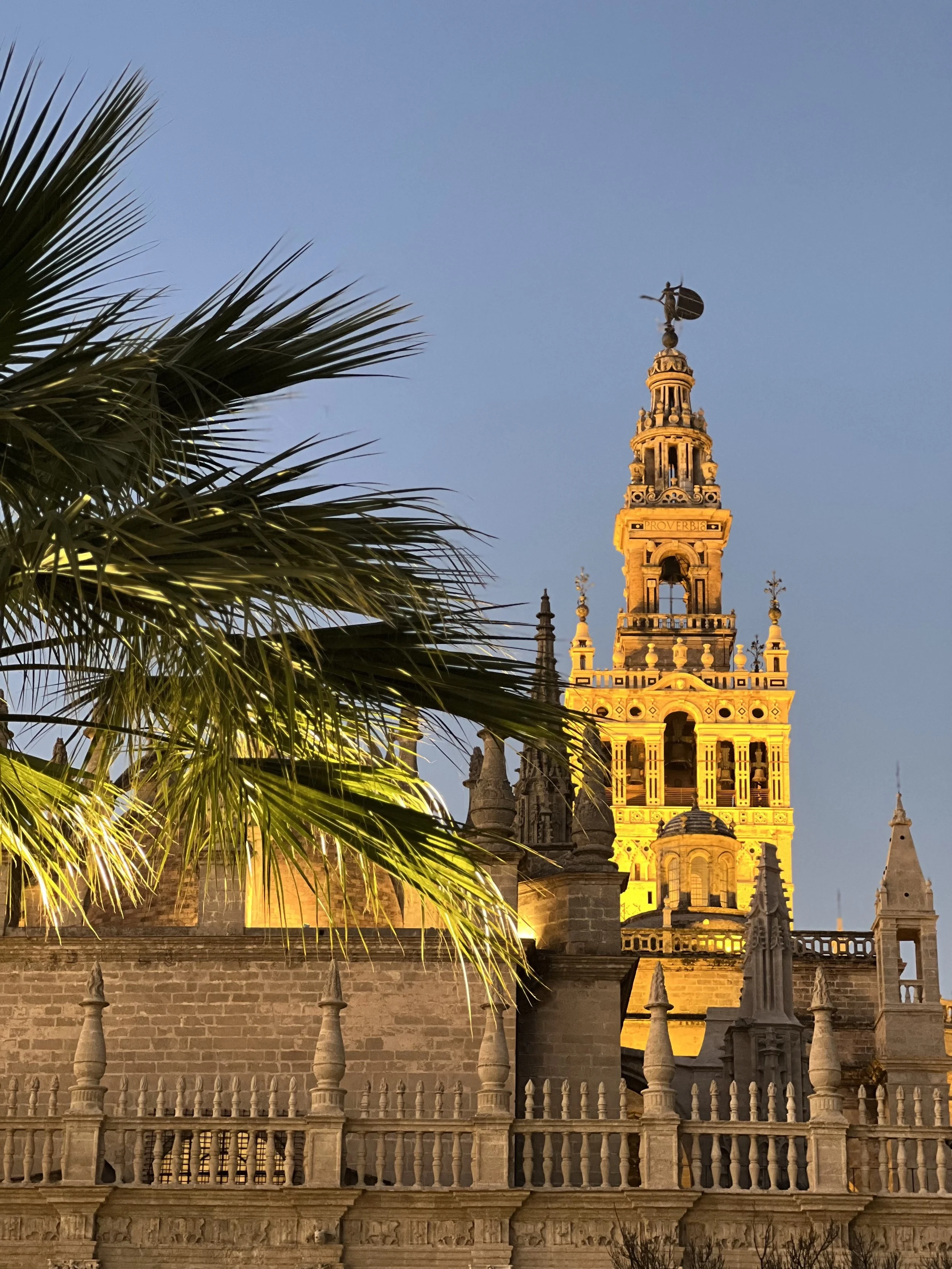 Vista de la Giralda de Sevilla