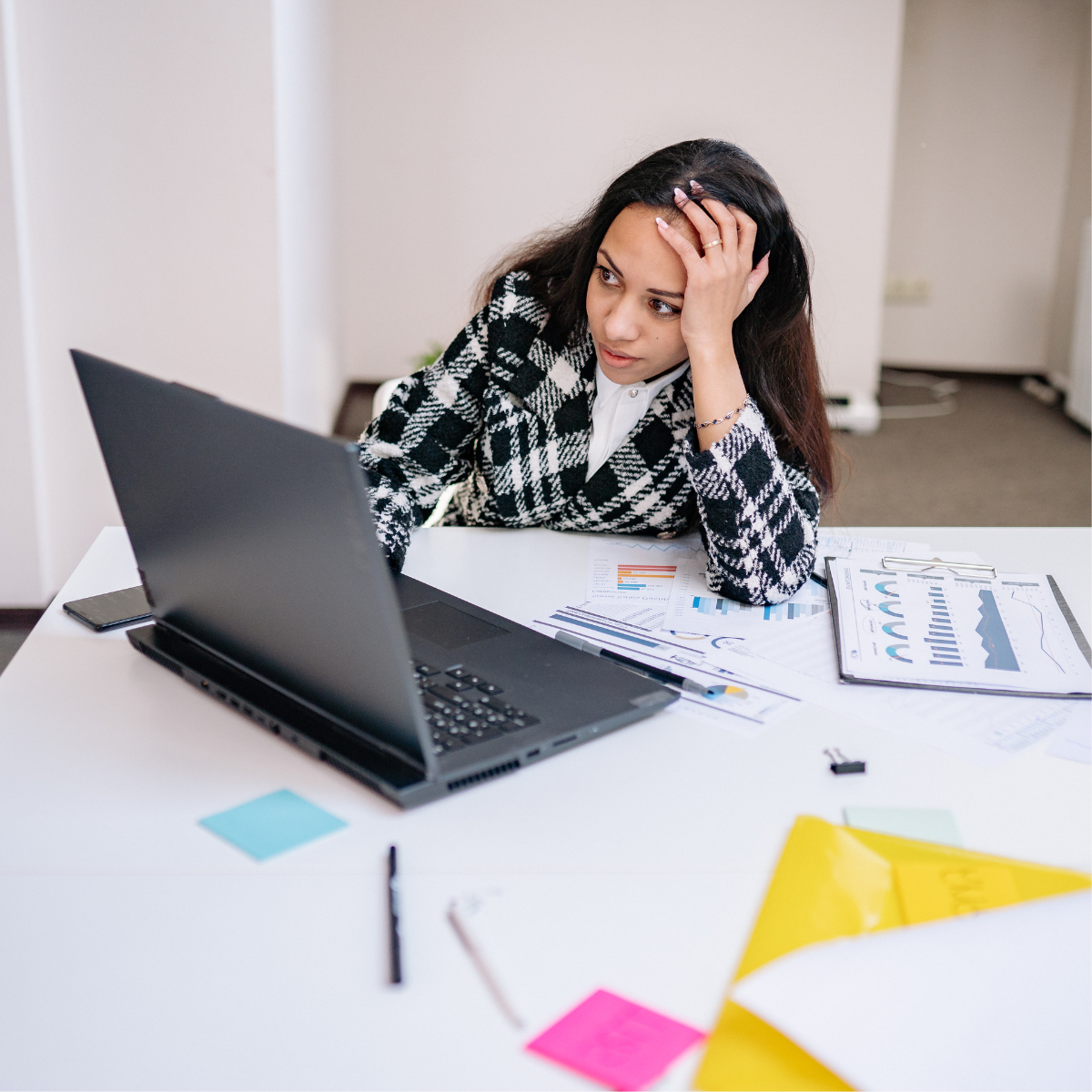 Frustrated business owner