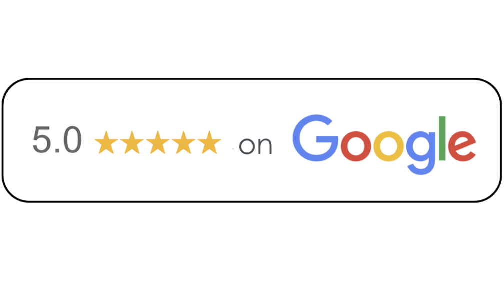 Google review badge showing a 5.0-star rating for Undercover Creators.