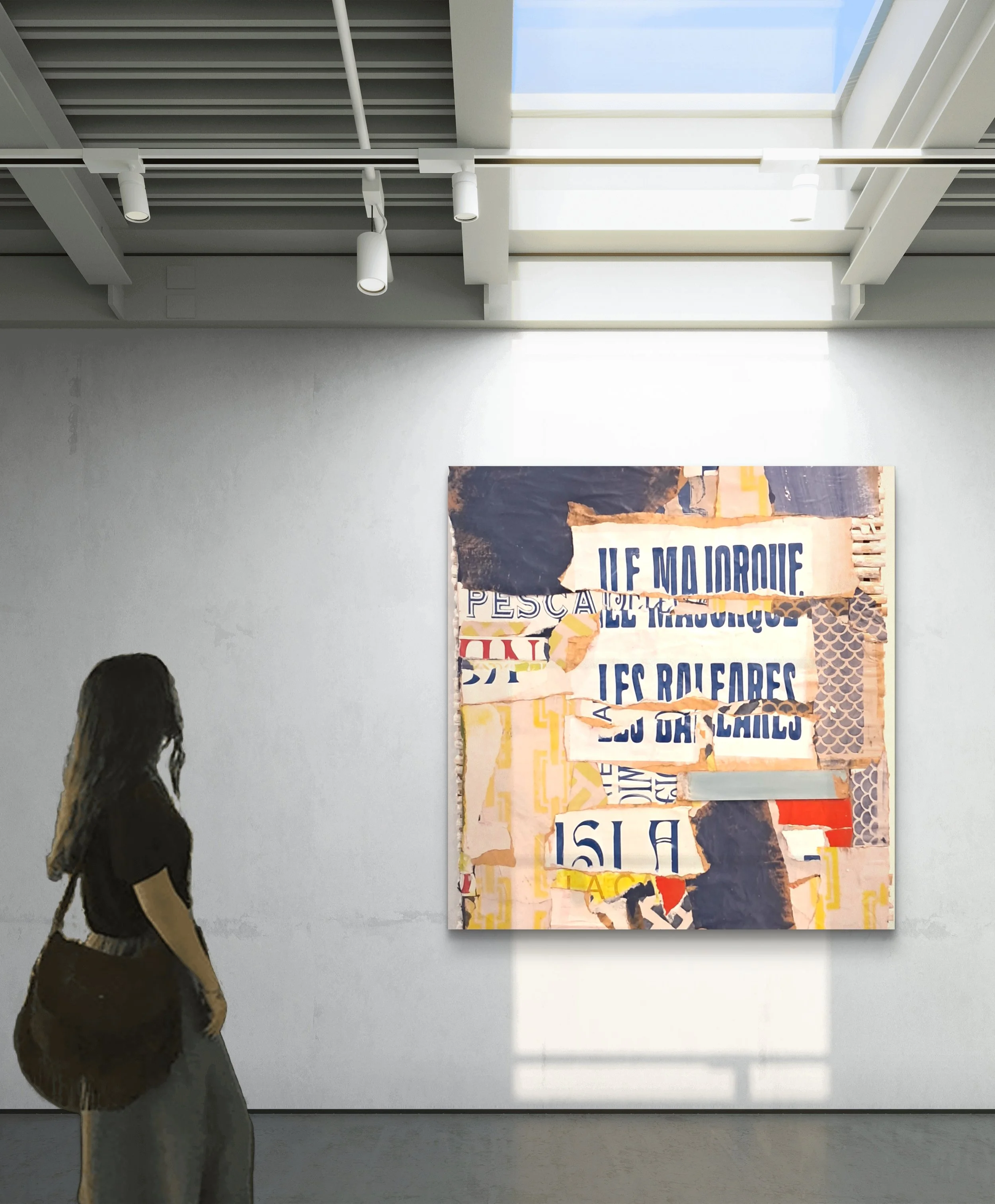 Illes- Miixed Media Artwork - collages1.50x1.60