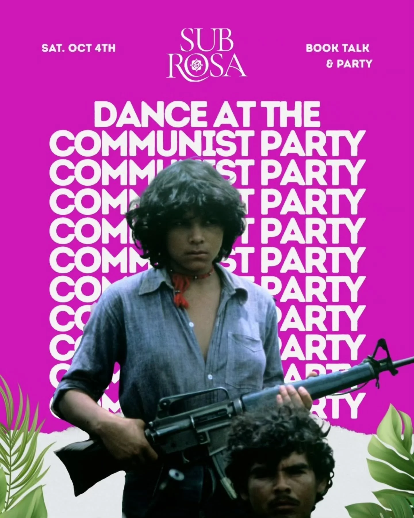 Mark your calendars for the hottest popular education dance party the Valley has ever seen: ƬΉ&Sigma; ᄃӨMMЦПIƧƬ P&Lambda;ЯƬY ❤️&zwj;🔥 

Saturday, October 4th. Doors @ 6pm. Book talk @ 6:30. Dance party @ 8:00.

We are kneeling on the floor, hands in