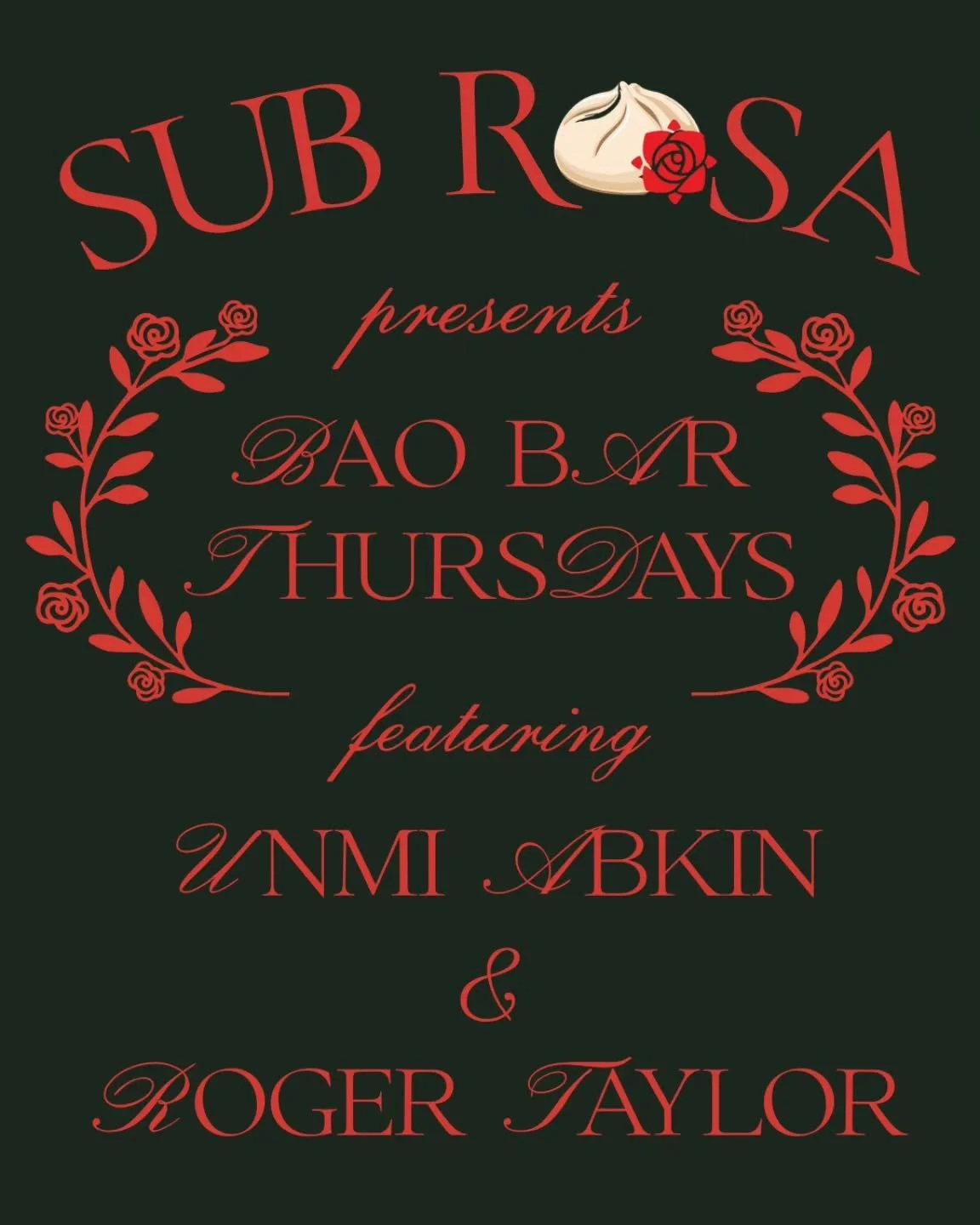Mark your calendars! The most cherished (and sorely missed) chefs the Valley has ever known will be taking up residency at Sub Rosa for three weeks in October!

On October 16th, 23rd &amp; 30th, @unmifood will be debuting her 𝕍𝔼𝔾𝔸ℕ (&amp; GF!) ℙ?
