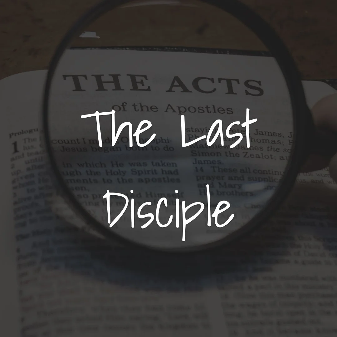 The Last Disciple