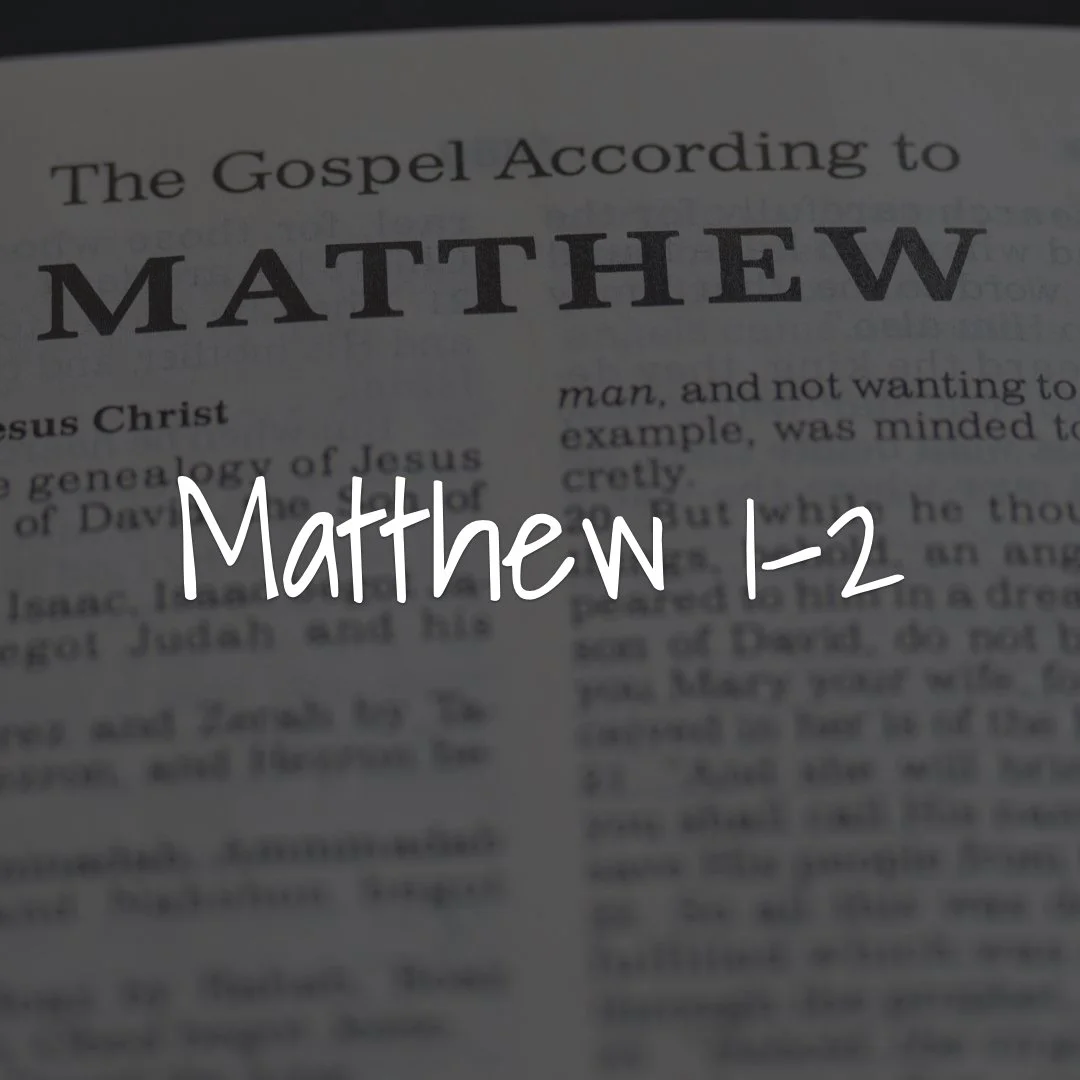 Matthew 1-2