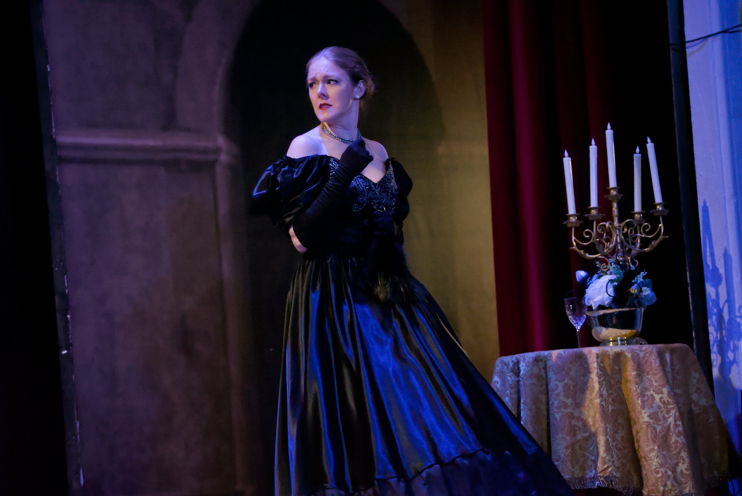 Violetta in La traviata , Regina Opera (Photo: C. Michael Clark)