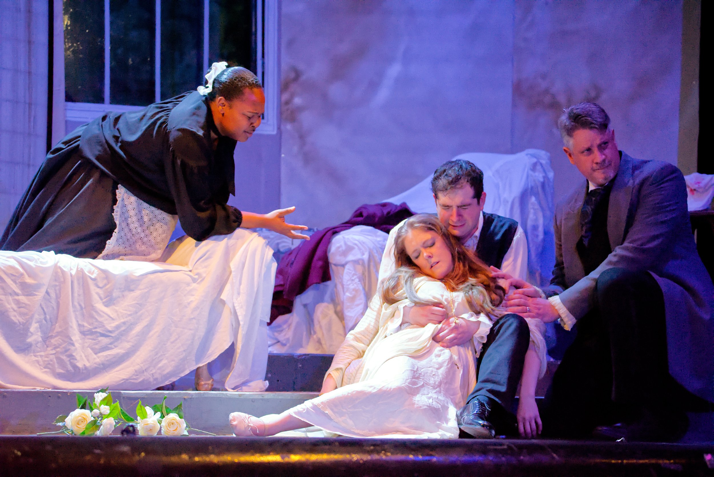 Violetta in La traviata , Regina Opera (Photo: C. Michael Clark)