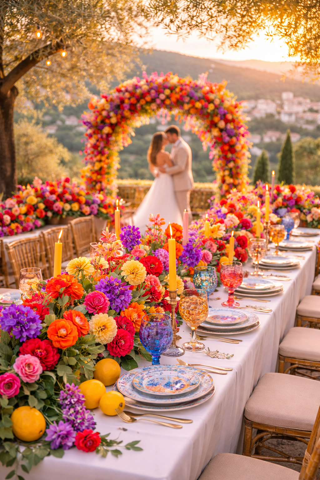 Mariage en Provence haut en couleurs : la nouvelle tendance wedding qui fait vibrer Instagram