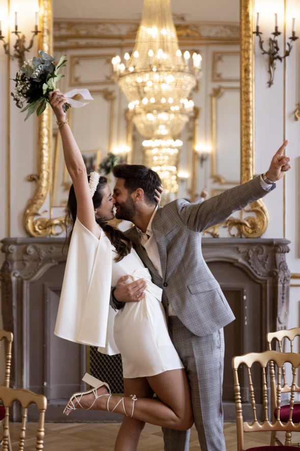 Le mariage civil ultra tendance de Léa-Marie de My Sweet Cactus : un mariage moderne, élégant et totalement décomplexé