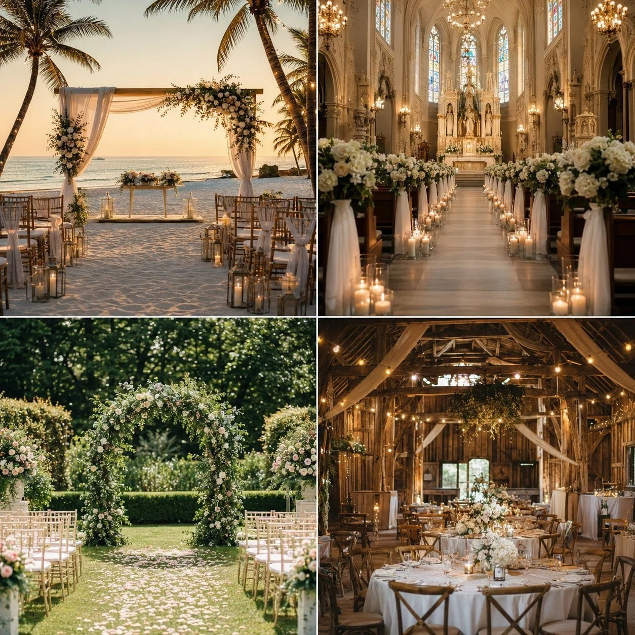 💒 Quel type de mariage choisirait votre partenaire ? 👀✨

Team mariage chic au ch&acirc;teau, c&eacute;r&eacute;monie romantique &agrave; la plage, ambiance champ&ecirc;tre en pleine nature ou grand mariage traditionnel&hellip; On parie que votre mo