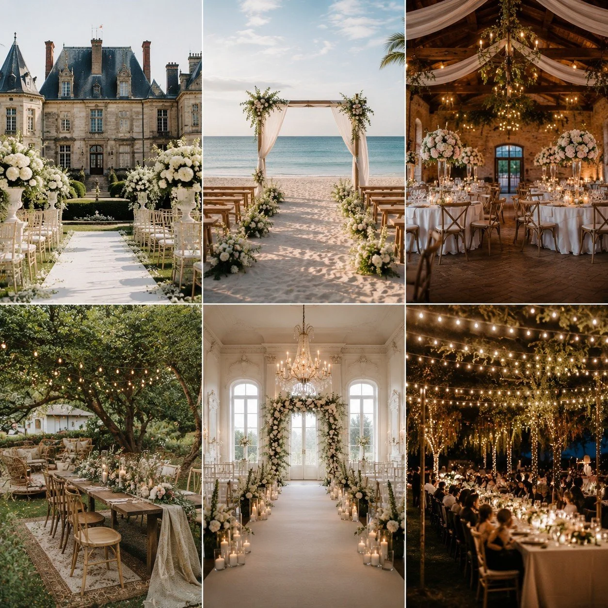 💒 Quel type de mariage choisirait votre partenaire ? 👀✨

Team mariage chic au ch&acirc;teau, c&eacute;r&eacute;monie romantique &agrave; la plage, ambiance champ&ecirc;tre en pleine nature ou grand mariage traditionnel&hellip; On parie que votre mo