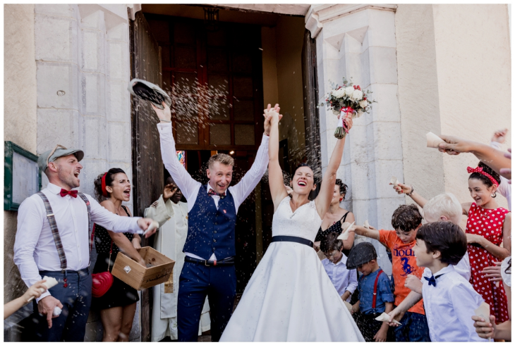 Mariage Rockabilly dans un Jardin Privé : le Grand Jour de Magali et Jean-Marie