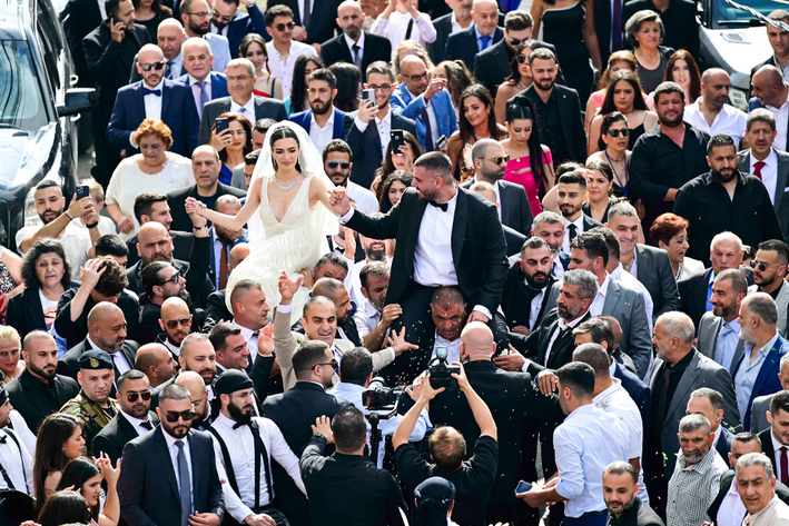 Célébrer l'amour avec 4 000 invités