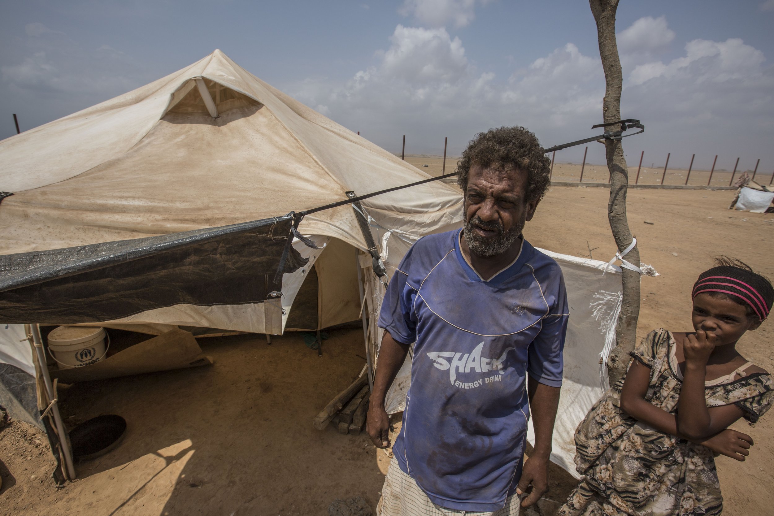 Hassan is also from Taiz. He fled after his brother's wife and other relatives died in an air strike. “We heard later on the news that it was collateral human damage of war. Is this what I should tell my children who cry each time they hear a roaring