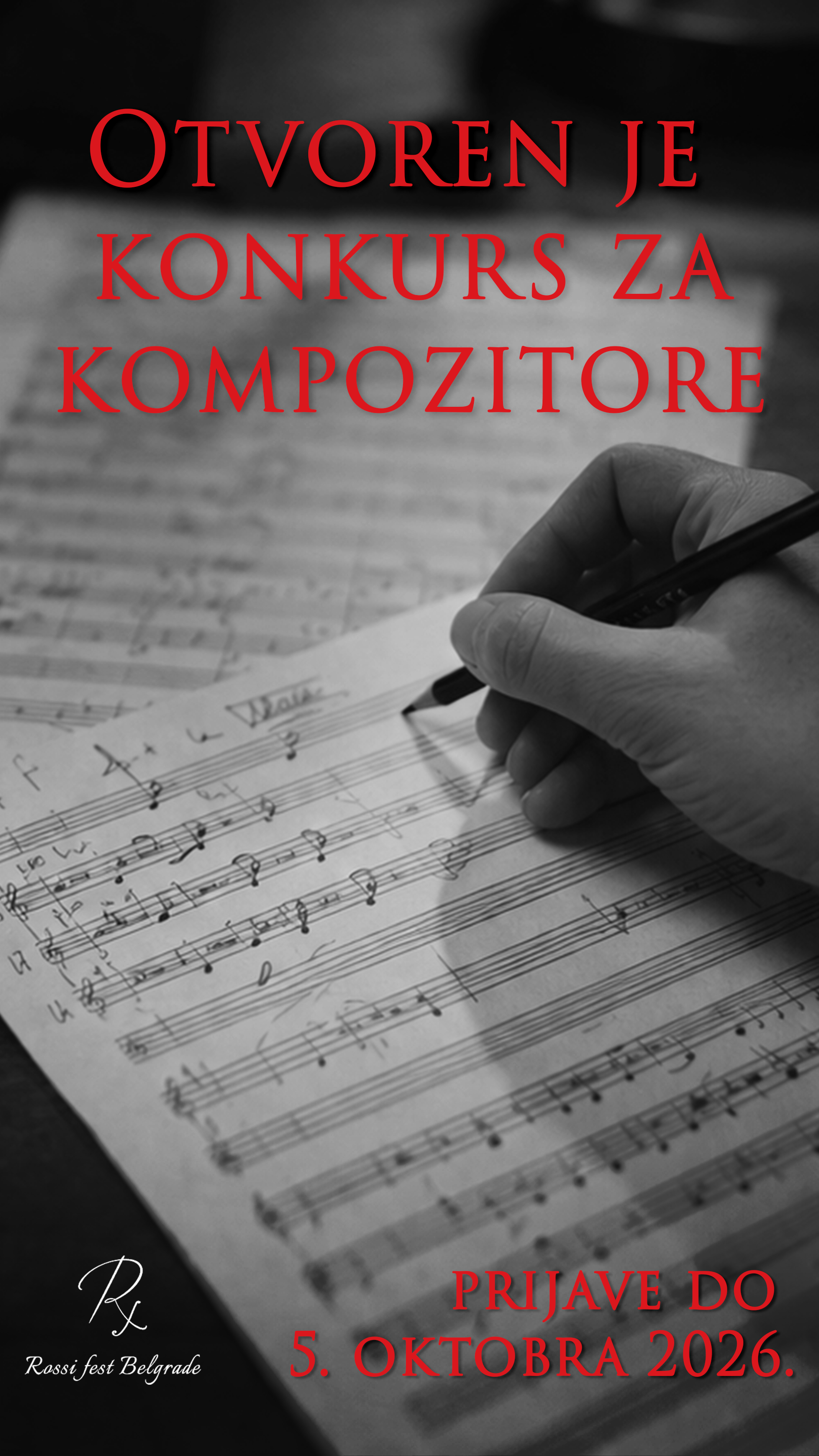 Rossi fest raspisao konkurs za kompozitore