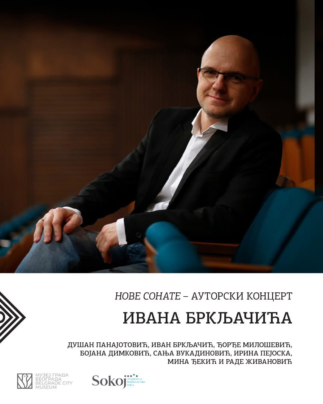 Nove sonate: Autorski koncert Ivana Brkljačića