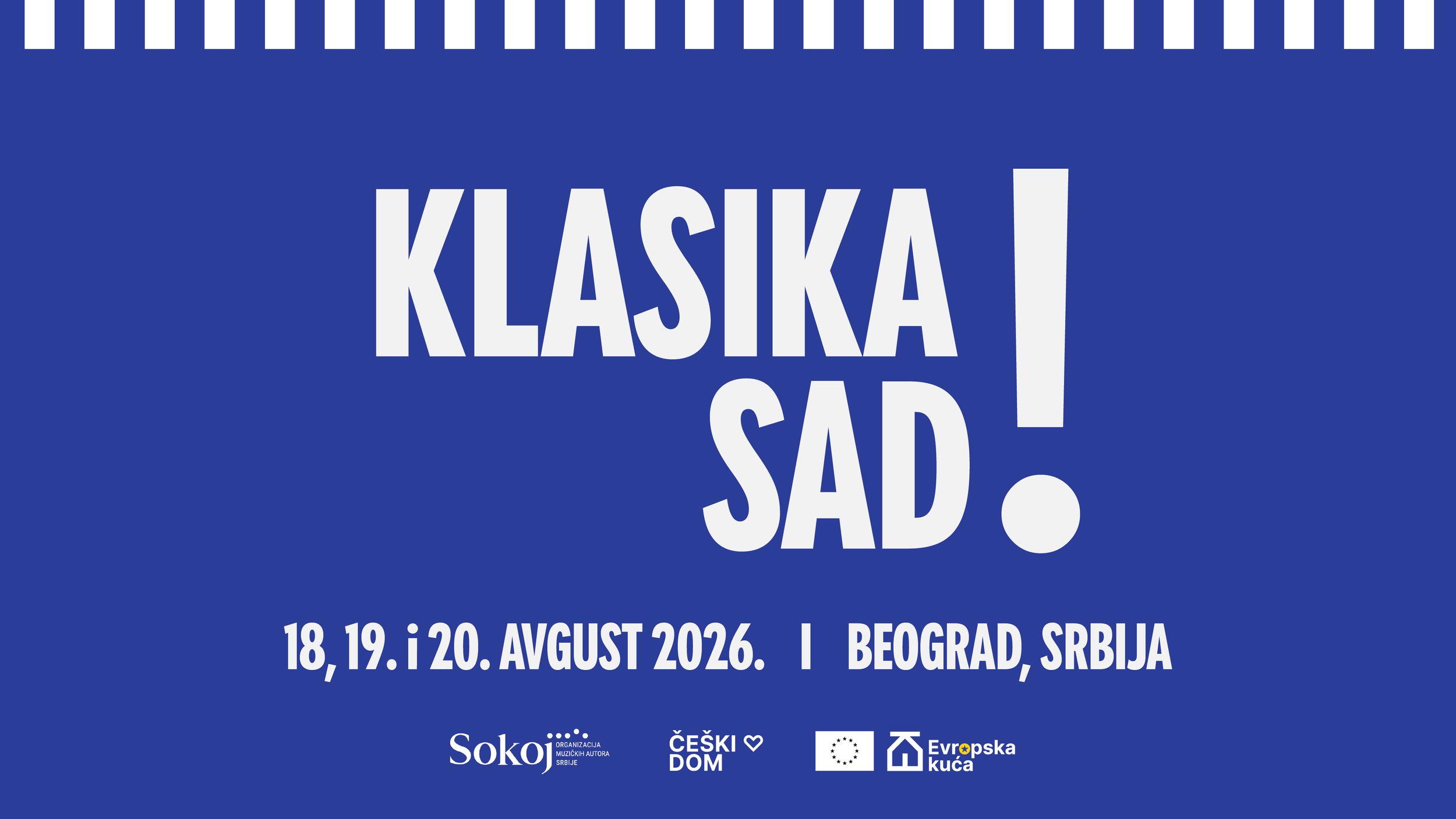 Filip Babić: Klasika sad!, jer želimo jasno da kažemo da je klasika važna u današnjem trenutku