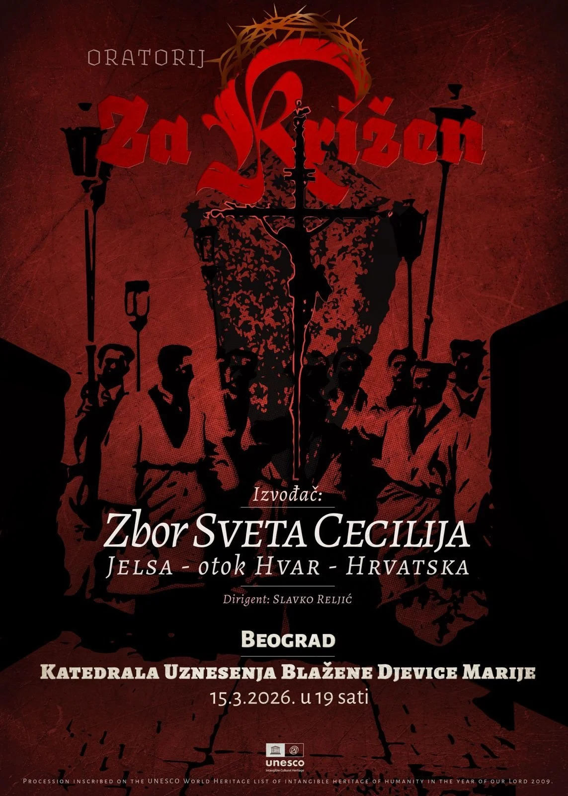 Oratorijum Za Križen u beogradskoj katedrali Uznesenja Blažene Djevice Marije