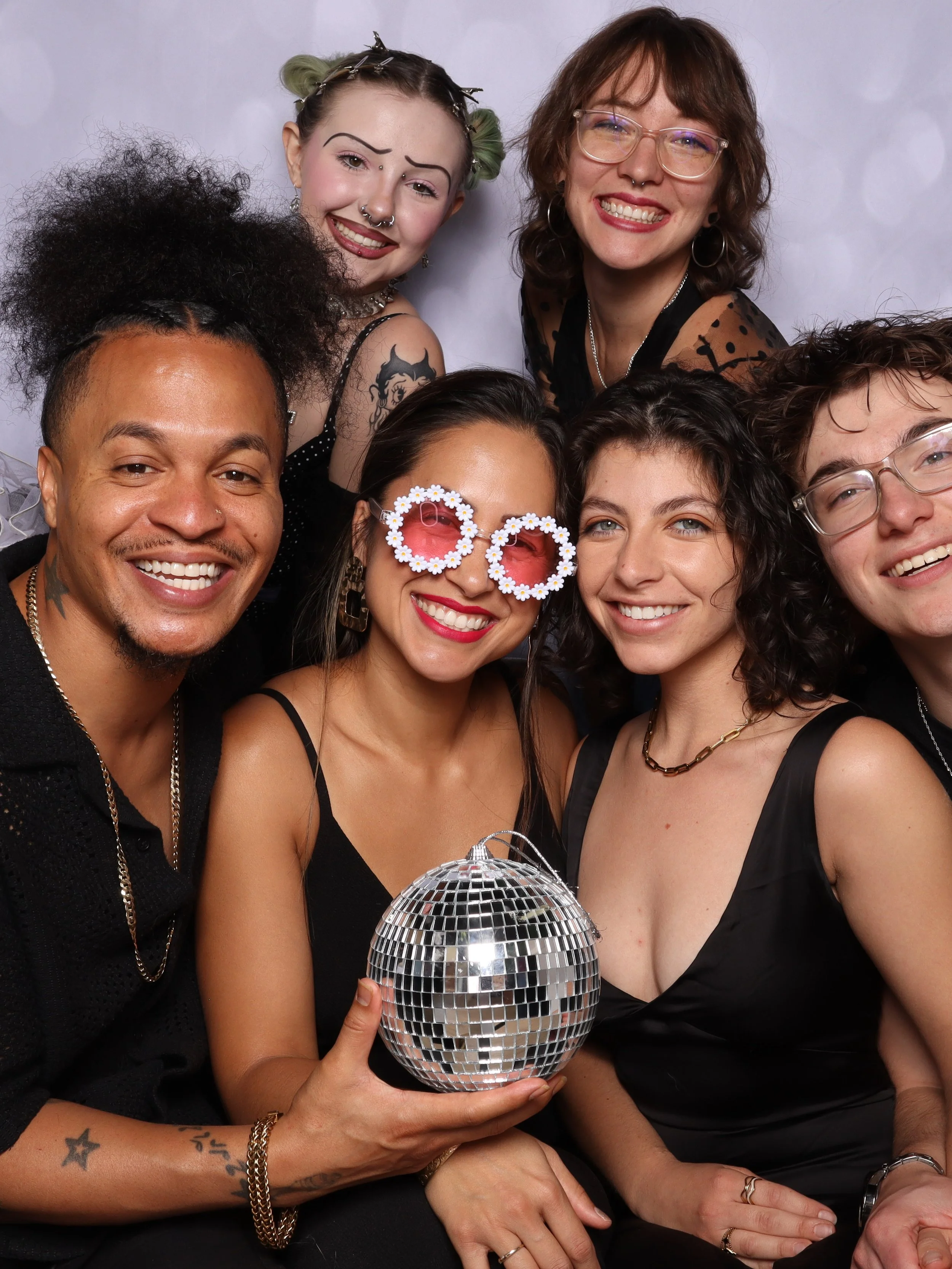 Photobooth Photo of Friends at Anthem Live Studios