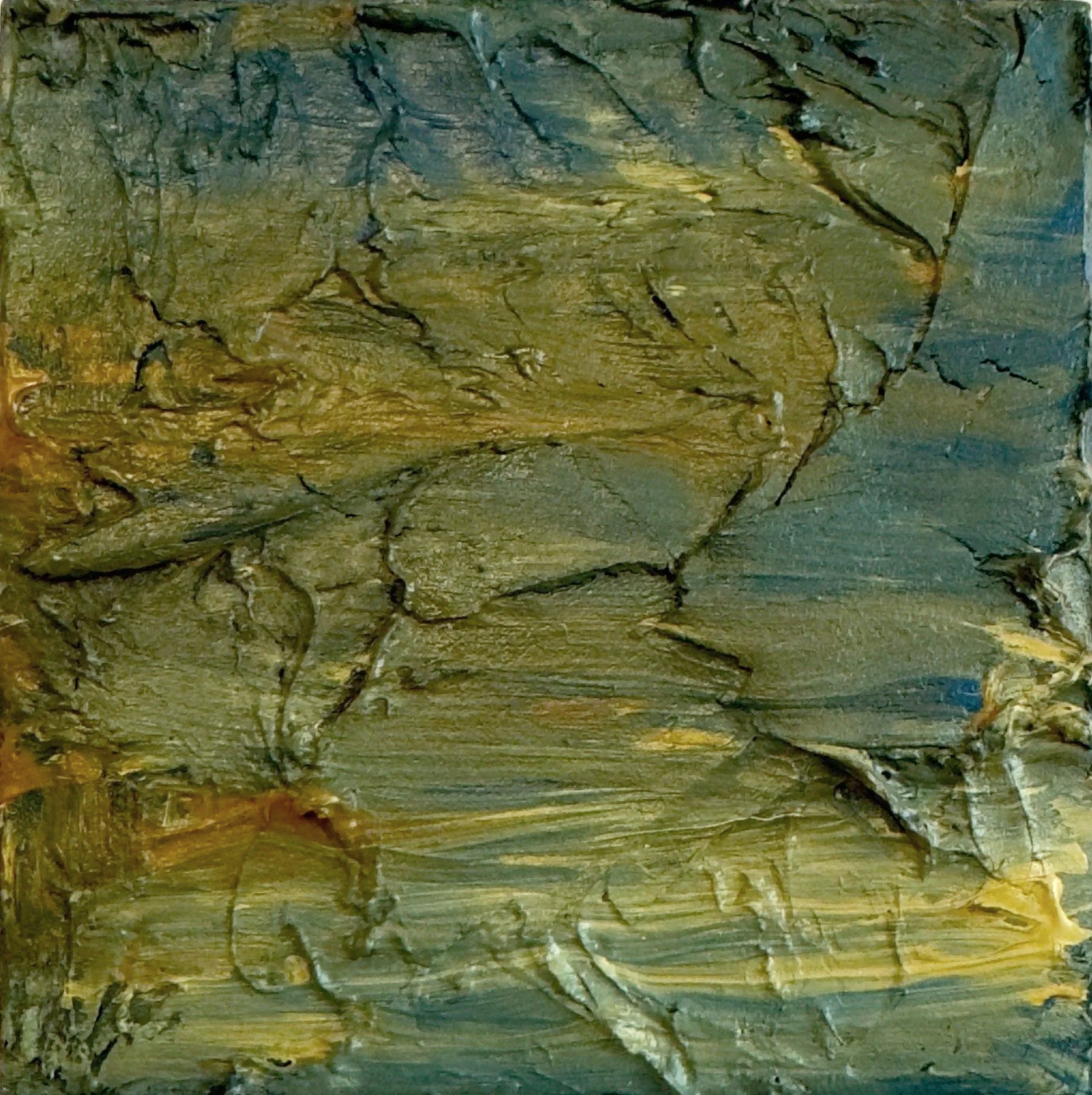 Acrylic Paint on Wood Frame