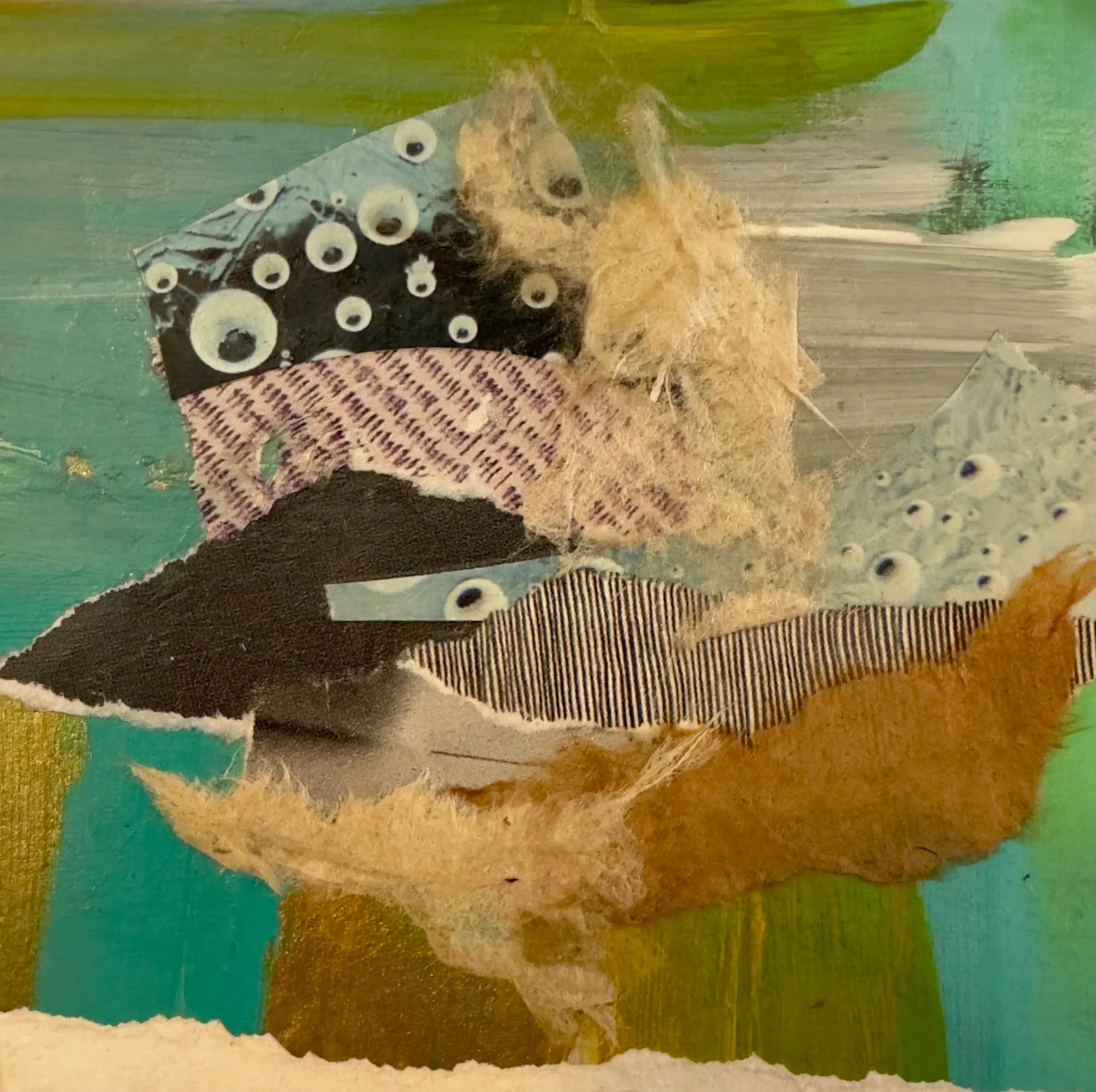Mixed Media Collage on Paper