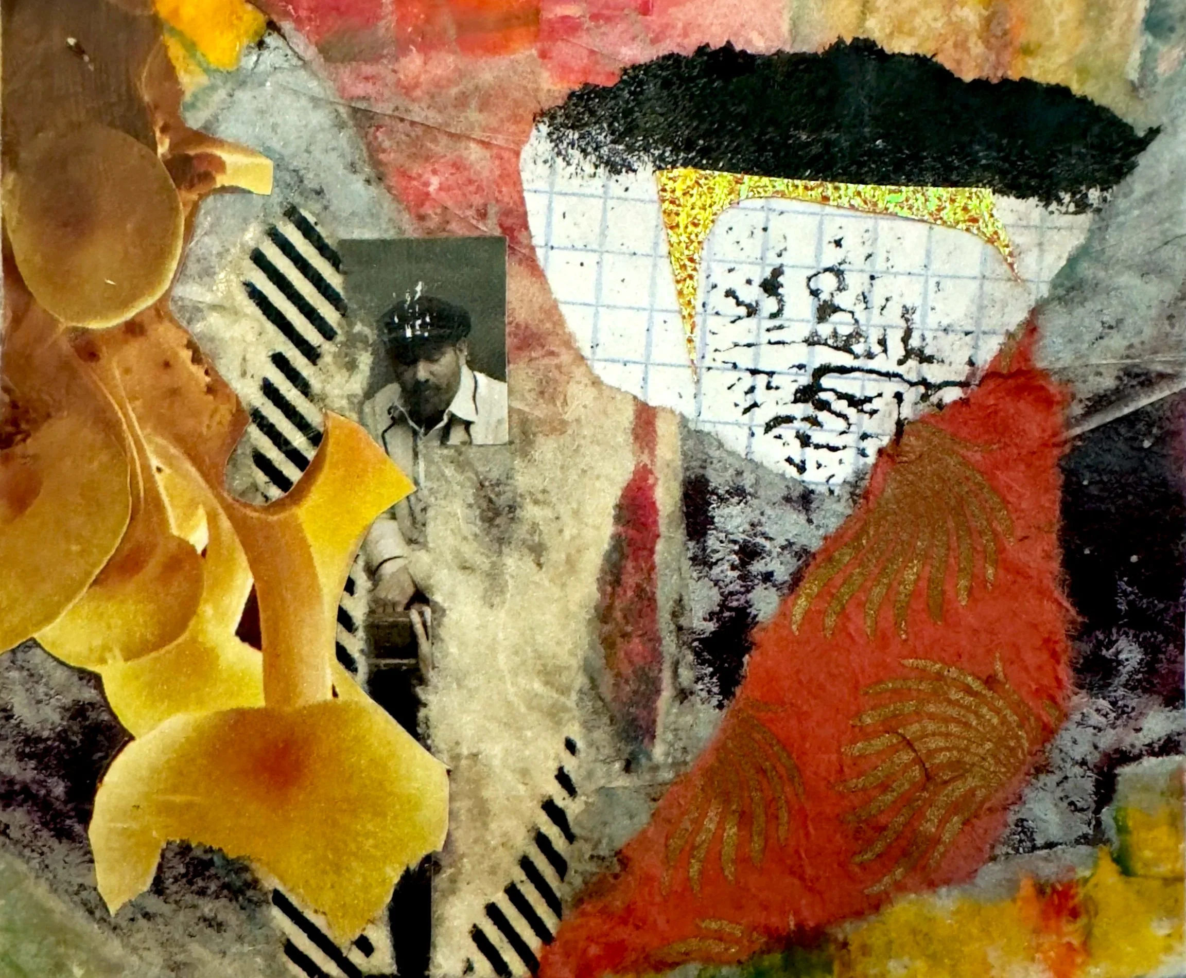 Mixed Media Collage on Paper