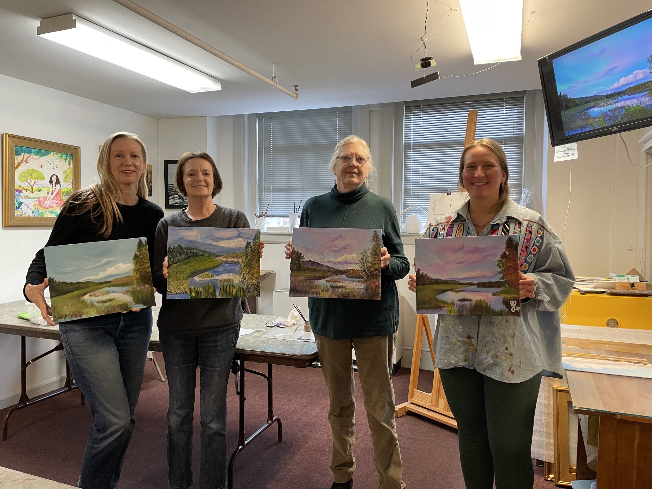 Beginner Oil Painting Class Series