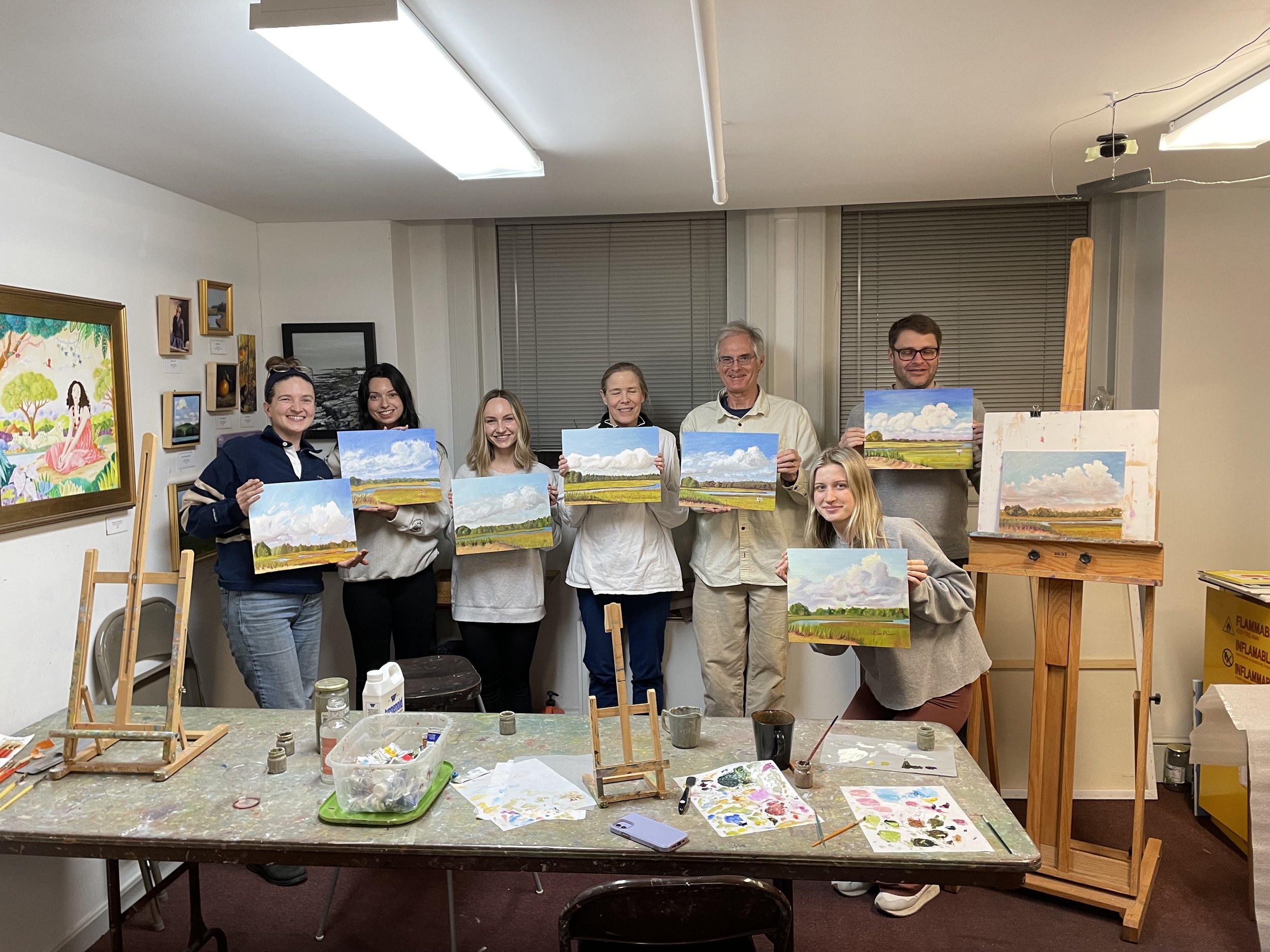Beginner Oil Painting Class Series