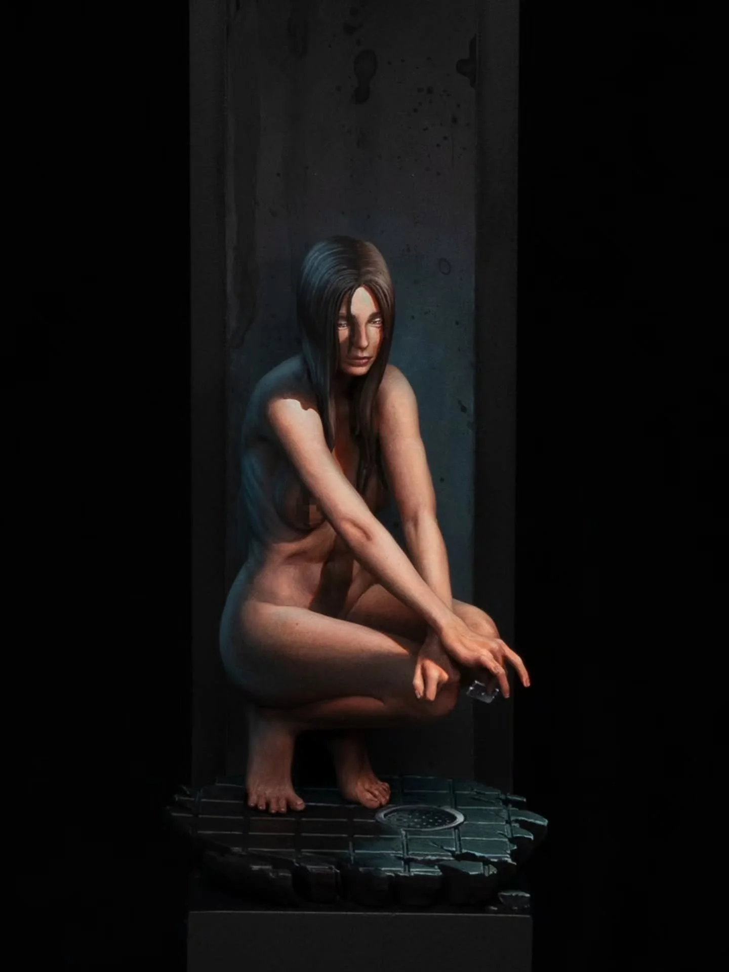 Reuploading this as IG butchered the colours and shadowbanned my account for nudity on my first post. Hopefully this censored version will be fine. 🤡 

Anyway, this piece is called Please and I did it earlier this summer. Thank you @thorbjorn_barone