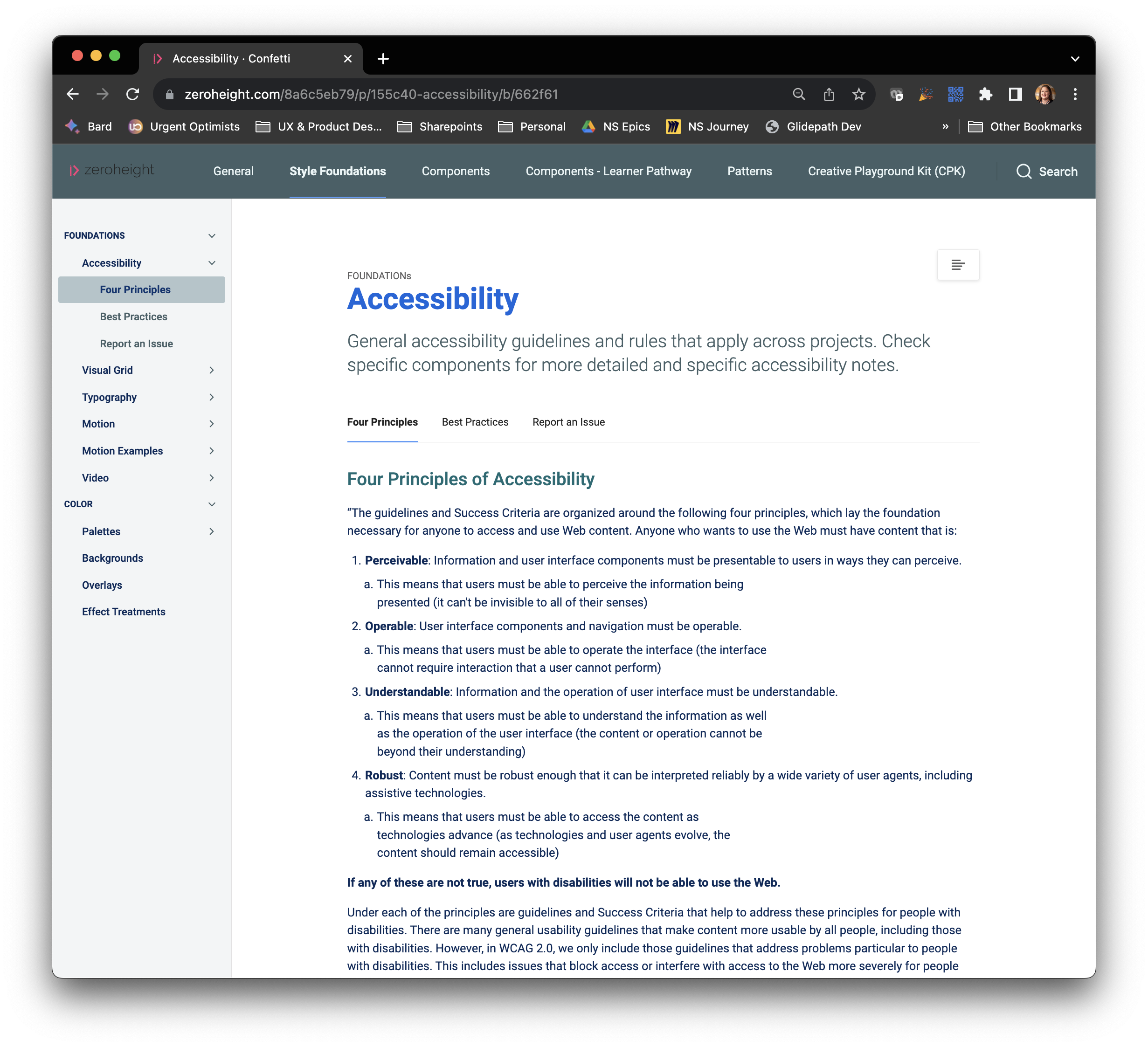 Comprehensive documentation was published by the design system and UX writing teams in Zeroheight, this helped us maintain consistency despite working with multiple international development teams. We focused on accessibility throughout the creation