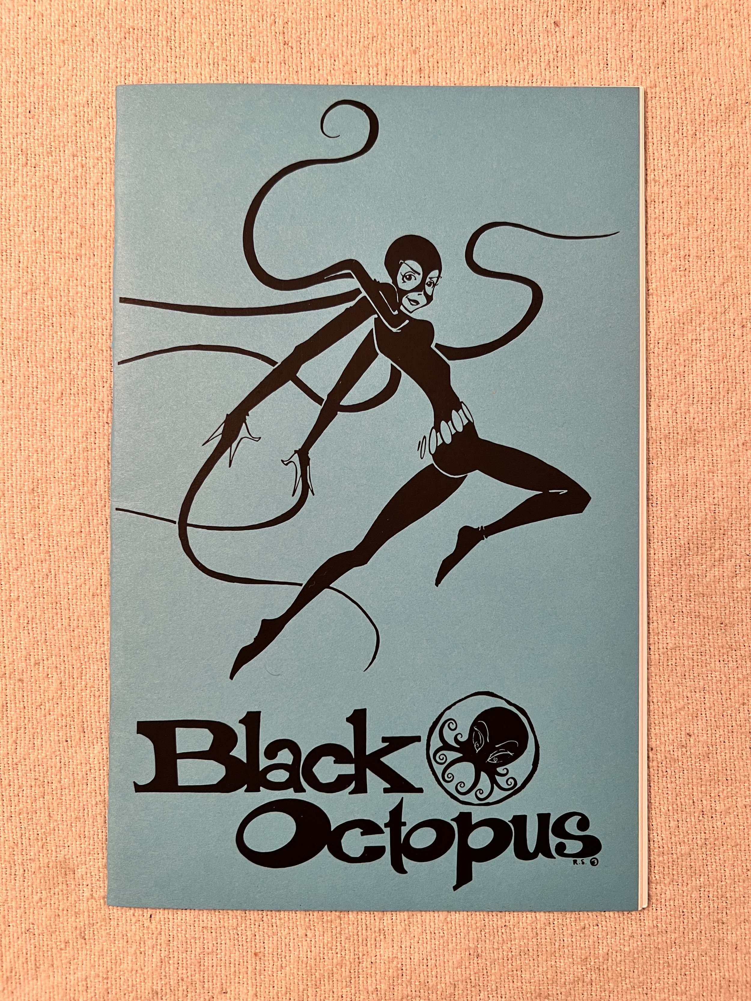 Black Octopus, Blue Cover