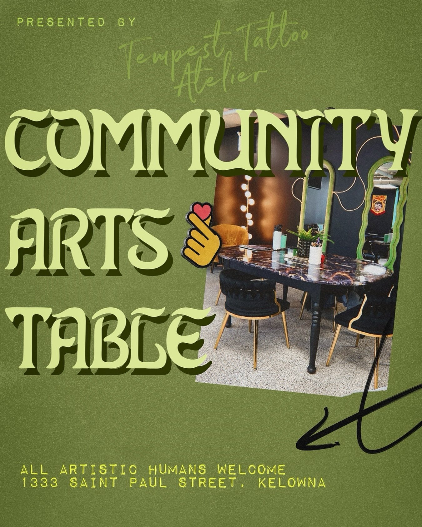✨Hey Kelowna, we want to introduce our Community Arts Space!✨

This big boy transforms into an 8 foot creative hub that we&rsquo;re excited to open to y&rsquo;all!

Coffee shops too chaotic? Well this ain&rsquo;t your mom&rsquo;s house but the loving