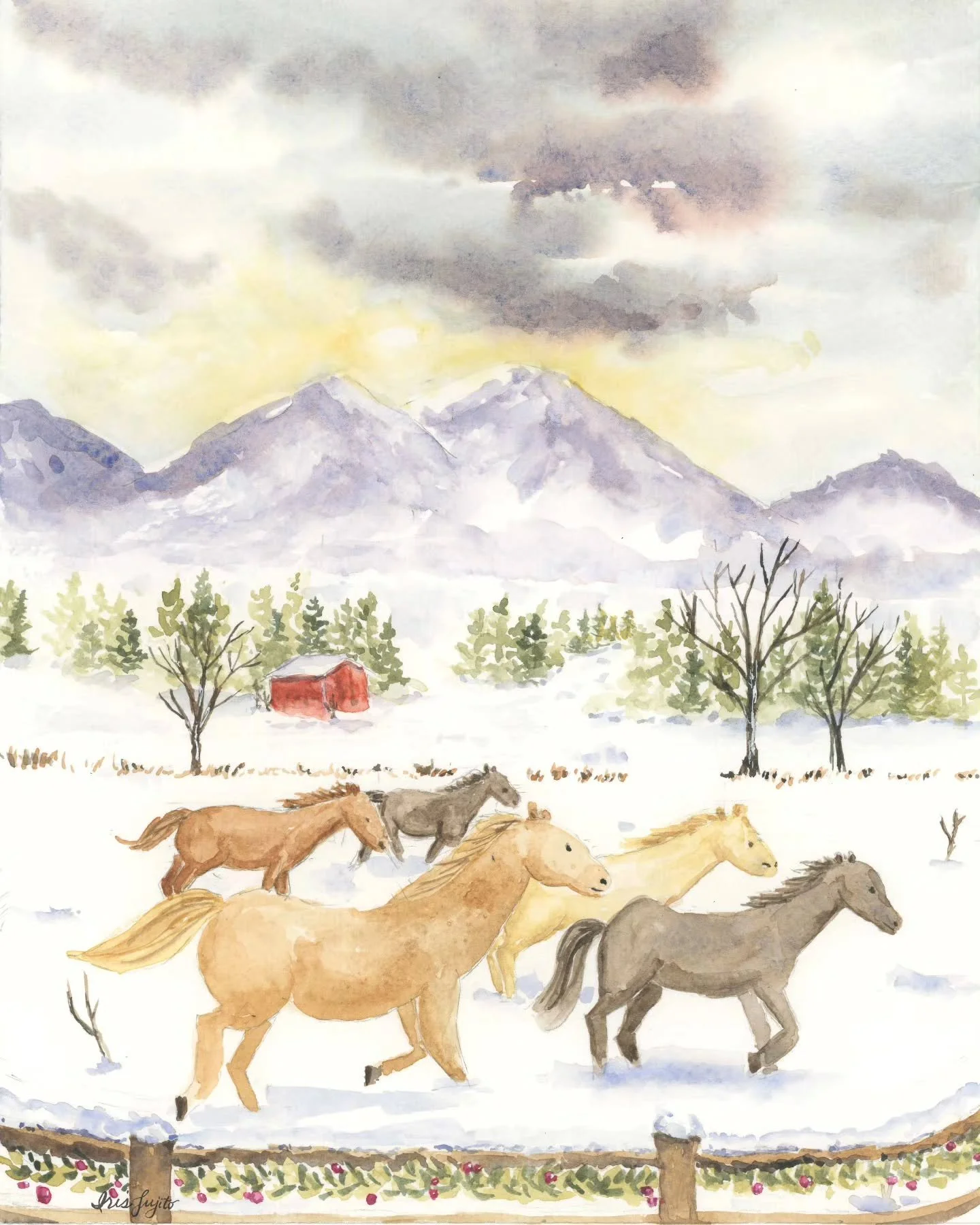 ❄️🐎🤍 SNOWY SANCTUARY

Day 11 of Jehane&rsquo;s 12 Days of Christmas ✨

I&rsquo;ve seen the healing power of horses up close, which is why I was drawn to the idea of horse sanctuaries, places where rescued and aging horses live out their days with c