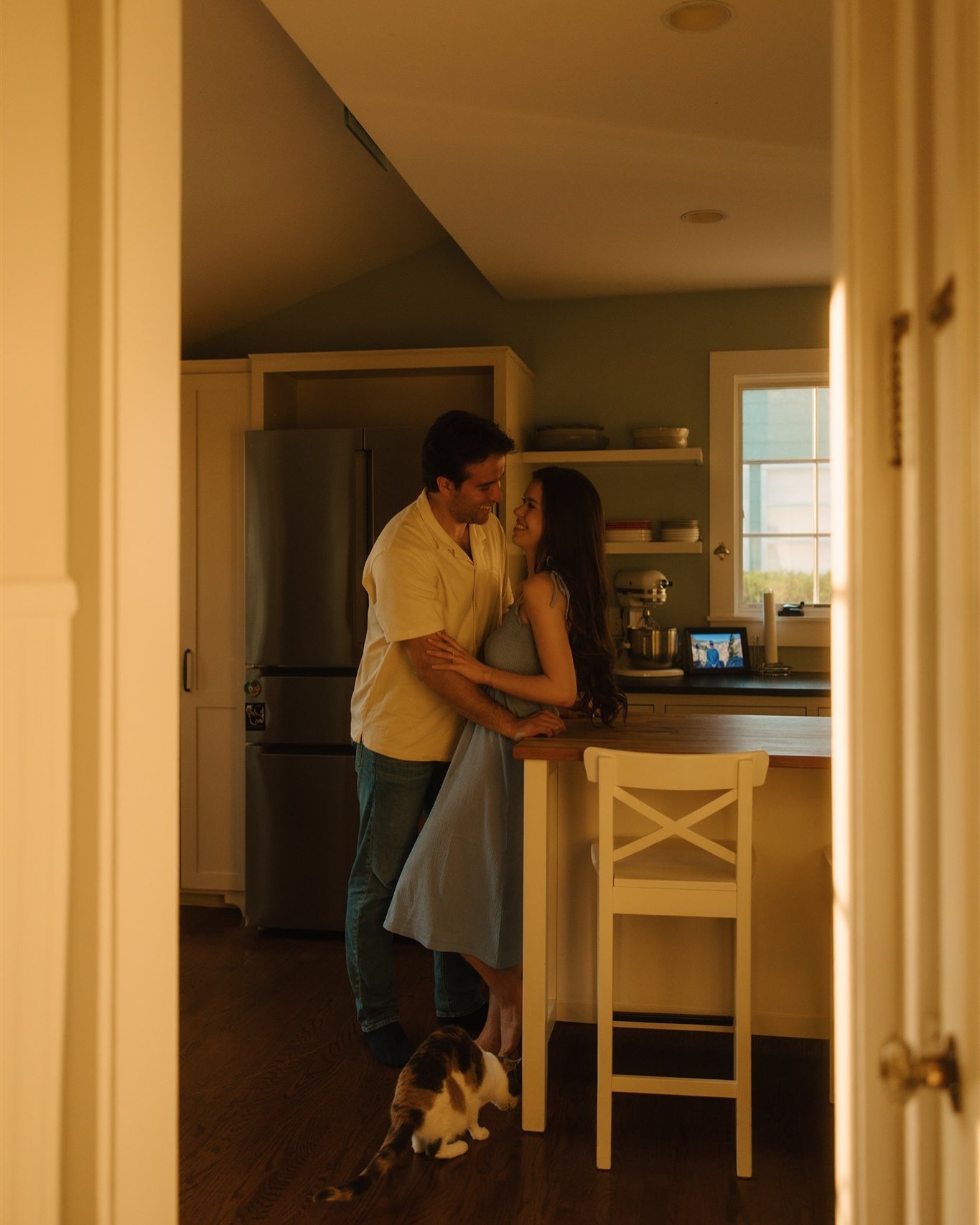 Madison &amp; Javier part one!!!! A couple of weeks ago I drove to western Connecticut and we captured their engagement and love for one another in their new home ✨ I am passionate about making the location a big part of the story especially when it&
