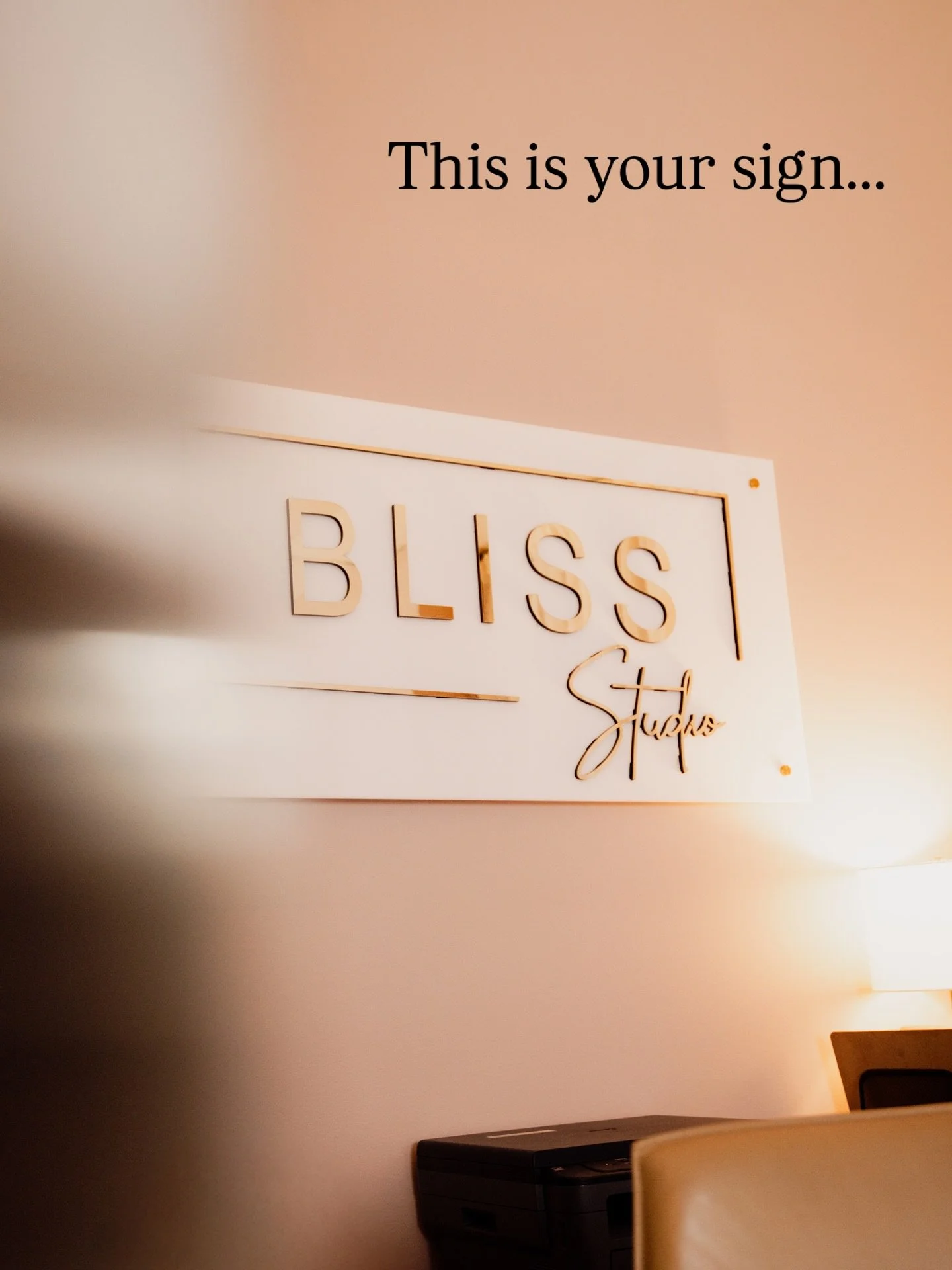 Take this as your sign to finally relax your shoulders, unclench your jaw, take a deep breath, and take care of your body + soul. 

And of course&hellip; take care of you.

You deserve the stillness. you deserve the softness.

📍 Bliss Studio &ndash;