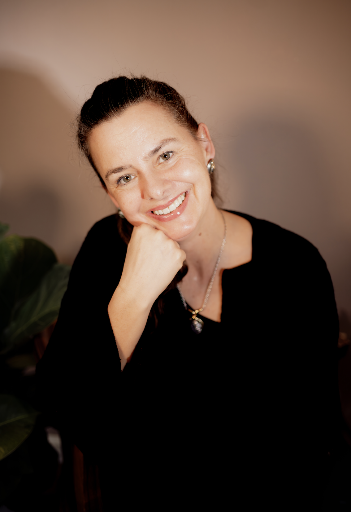 Close-up portrait of Karen Greathouse, a traditional Chinese medicine and Japanese acupuncture specialist in Austin.