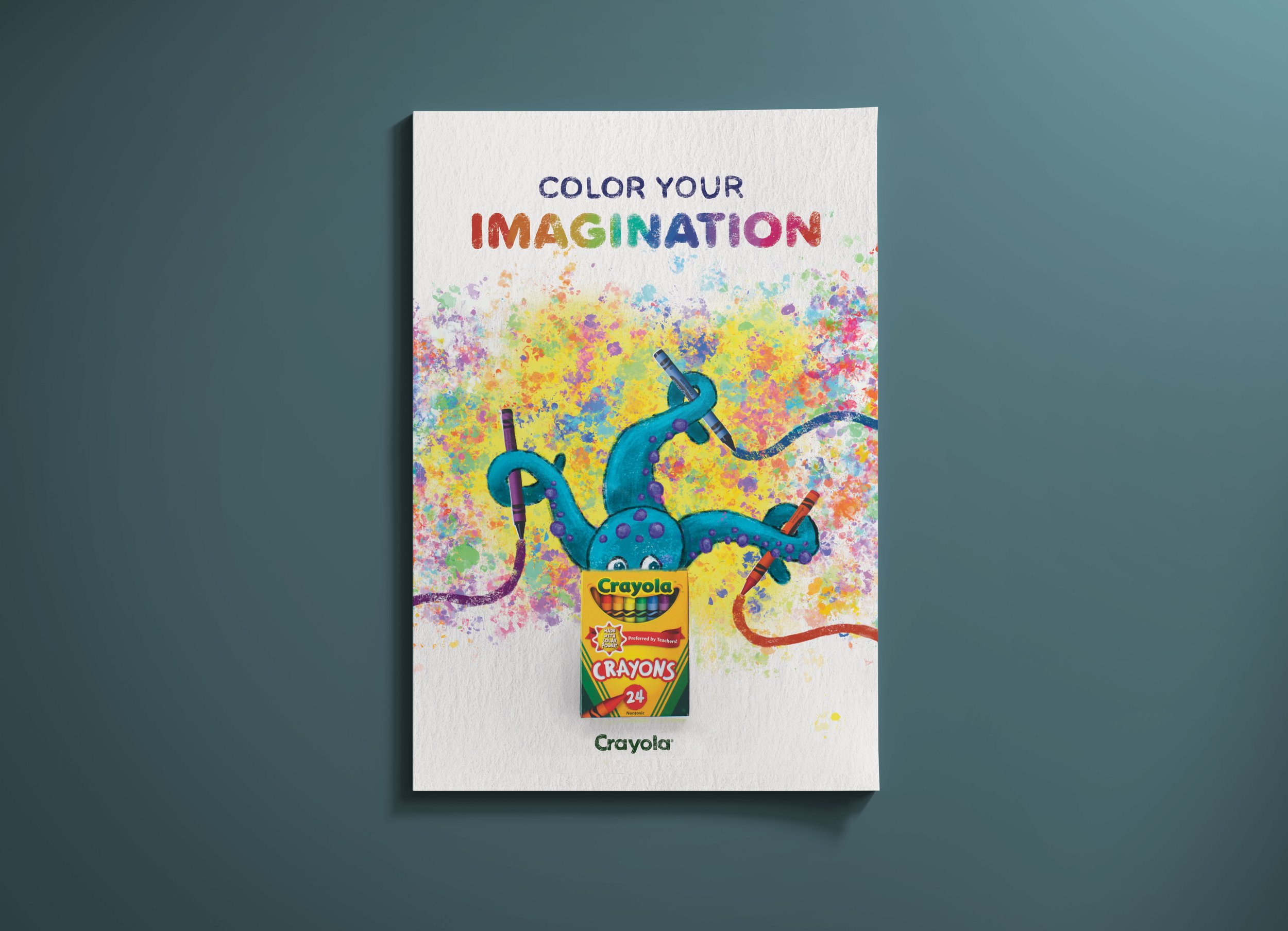 Crayola Magazine Ad
