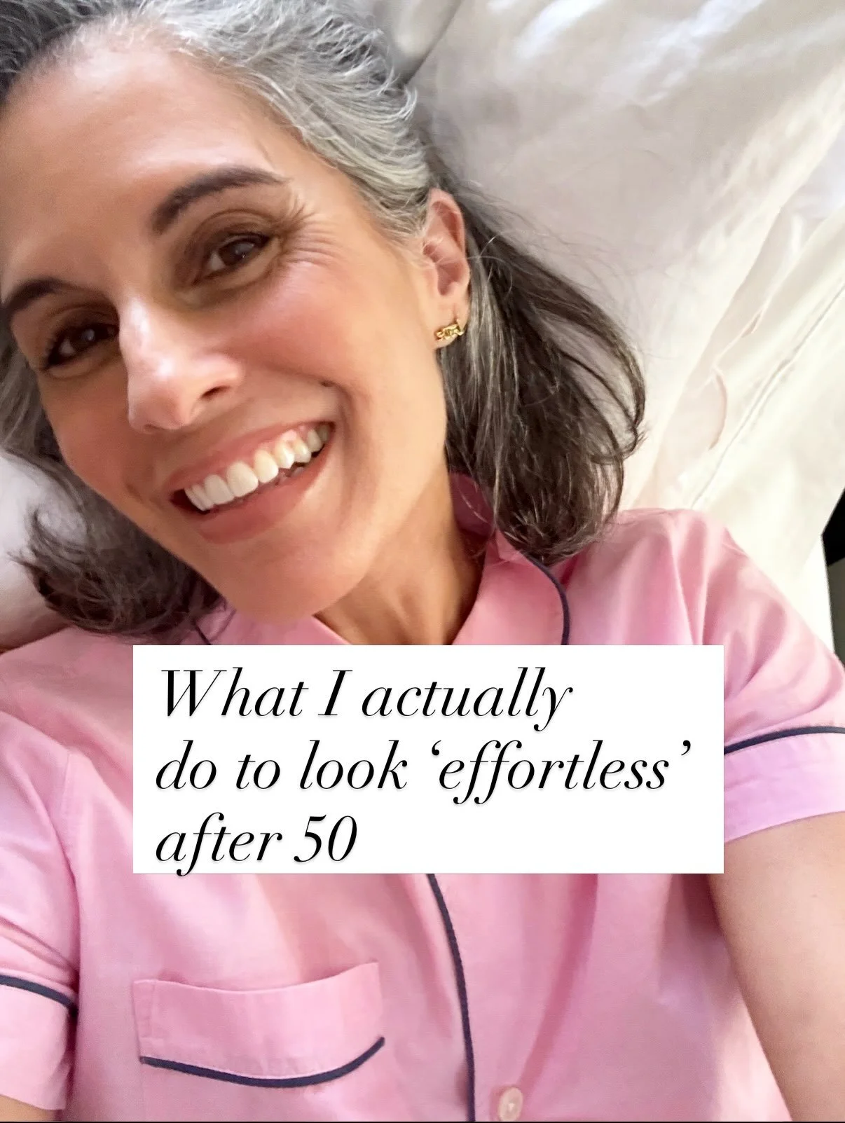My &lsquo;no-makeup&rsquo; look isn&rsquo;t as natural as you think 👀 Here are the 5 things doing the heavy lifting so I can wake up looking like&hellip; me, but rested. Swipe for my not-so-secret secrets

#midlifewomen #beautysecrets