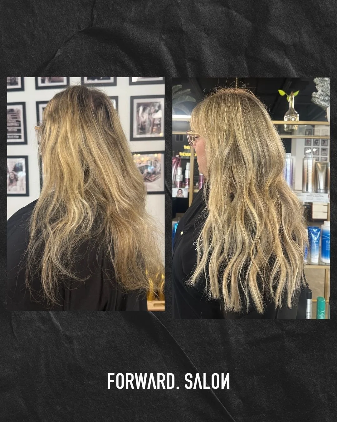 Consider this your sign to try tape rows. Lightweight, seamless, and perfect for instant fullness. Check out this glow-up and book your consultation to get color matched today!