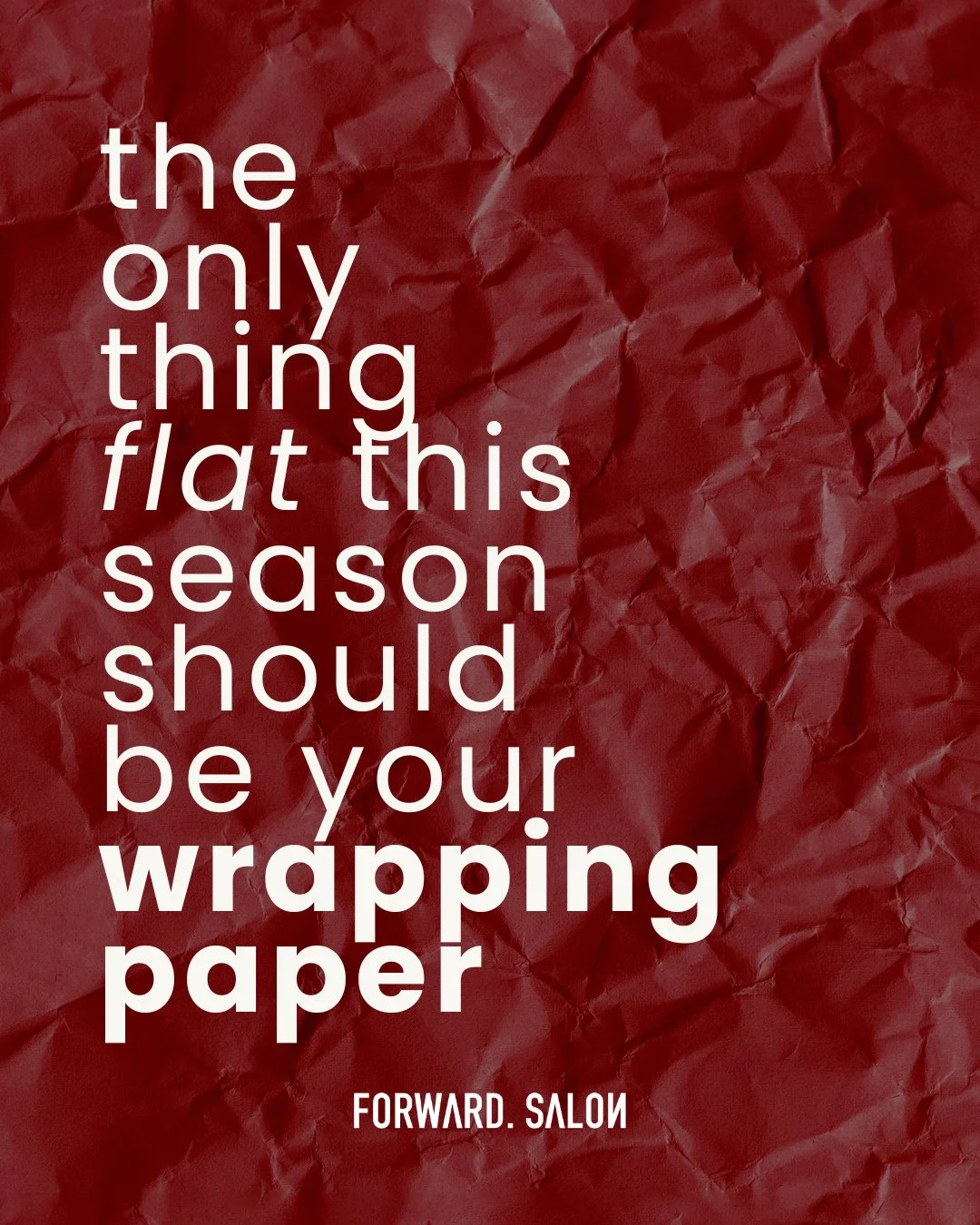 Soft curls, major volume, endless bounce. Our blowouts are designed for that luxe, full-bodied finish. Blowouts are the moment this holiday season. Book your big bouncy moment today- link in our bio!