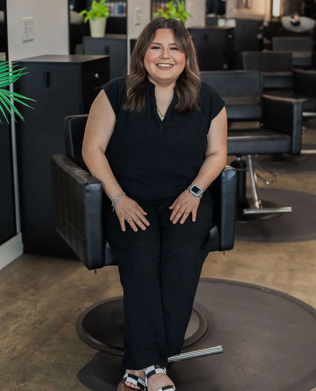 They're LEVELING UP!⁠
⁠
Arina is officially a Level 1 Stylist and Amy has advanced to Level 2 at FORWARD. SALON. Their growth, dedication, and the way they show up for their guests every day make this so well deserved.⁠
⁠
With this promotion, updated