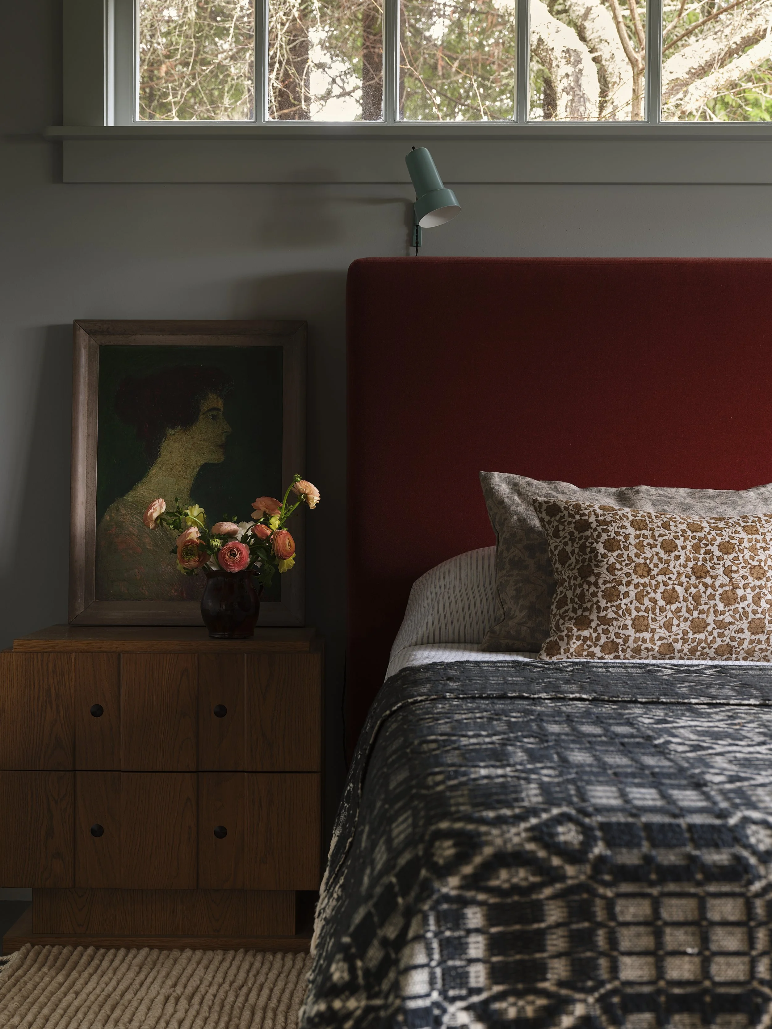 Bedroom detail.