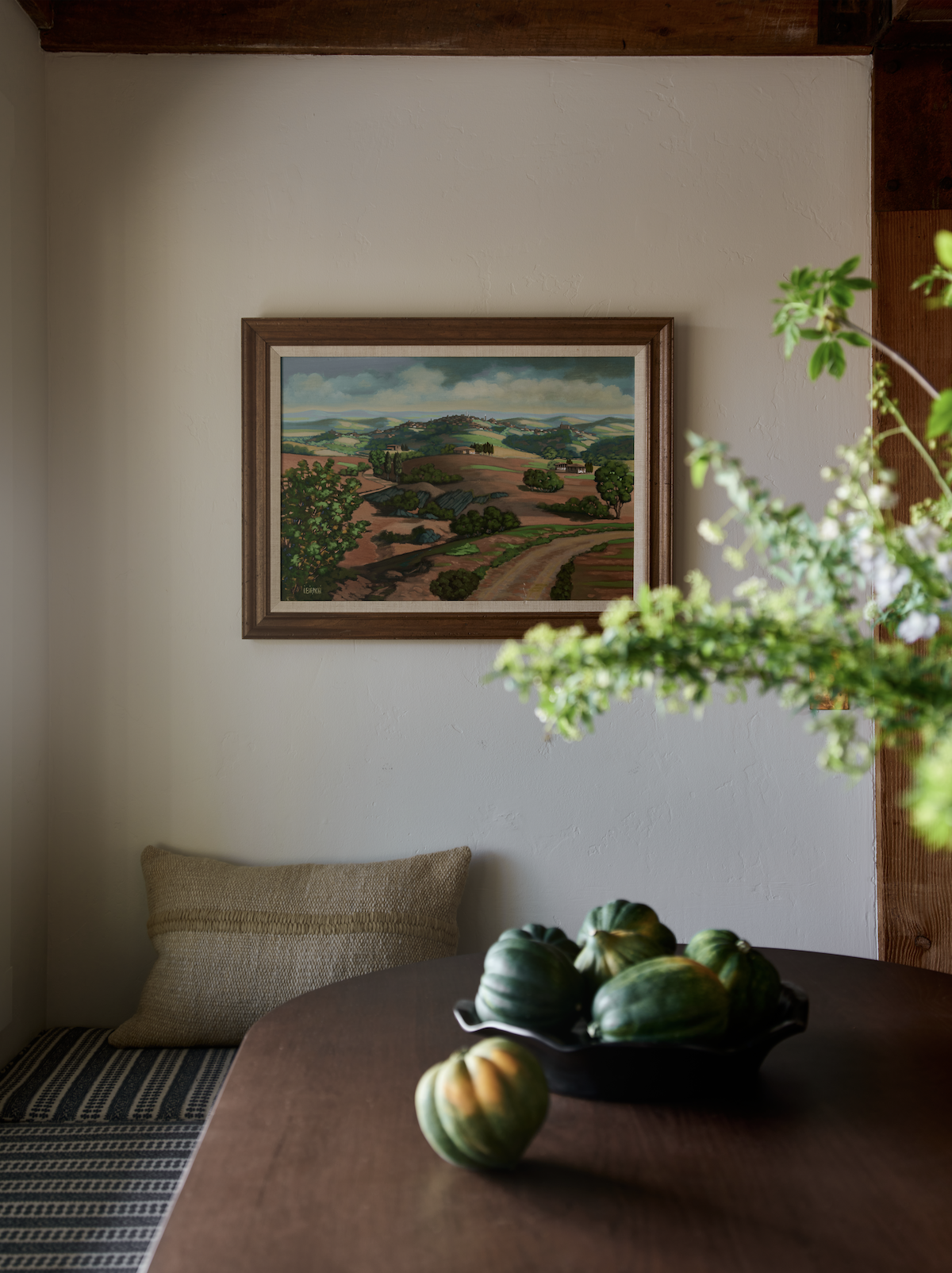 Dining detail.