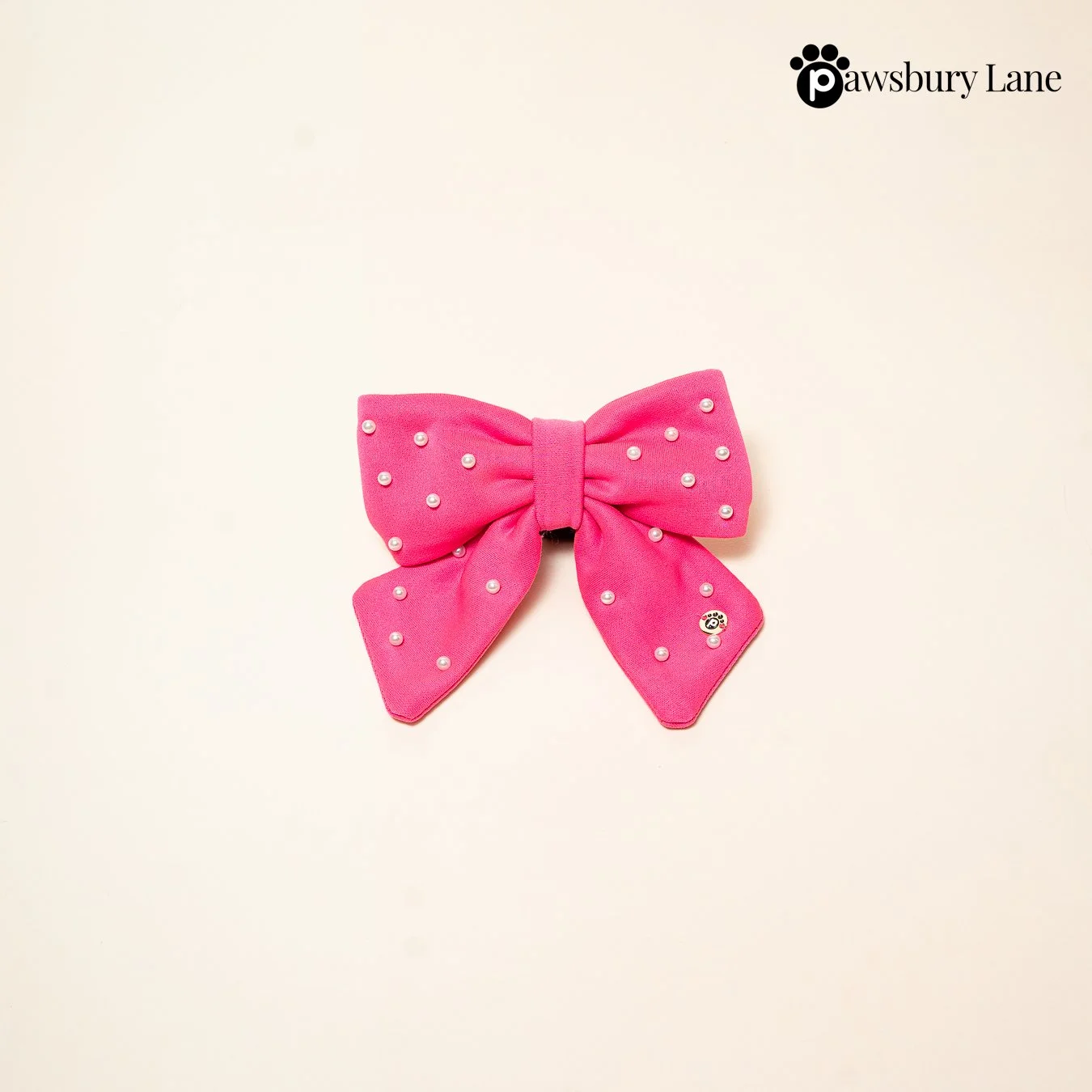 Sugar and Pearls - Bubblegum - Pet Sailor Bow