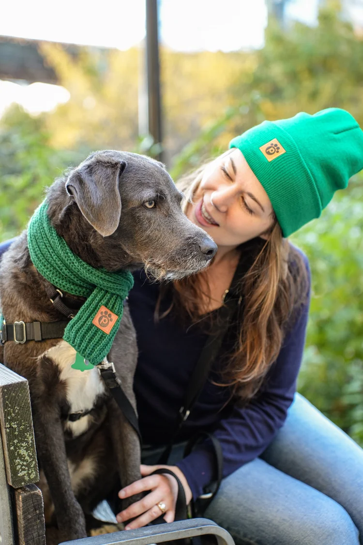 Shades of Winter - Emerald Green - Beanie