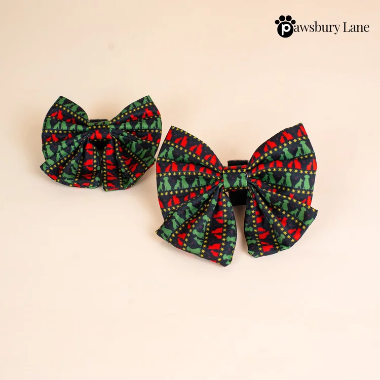 The Christmas Sweater - Sailor Bow
