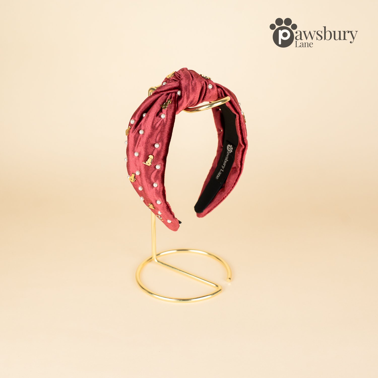 It's Snowing Cats and Dogs - Ruby - Headband